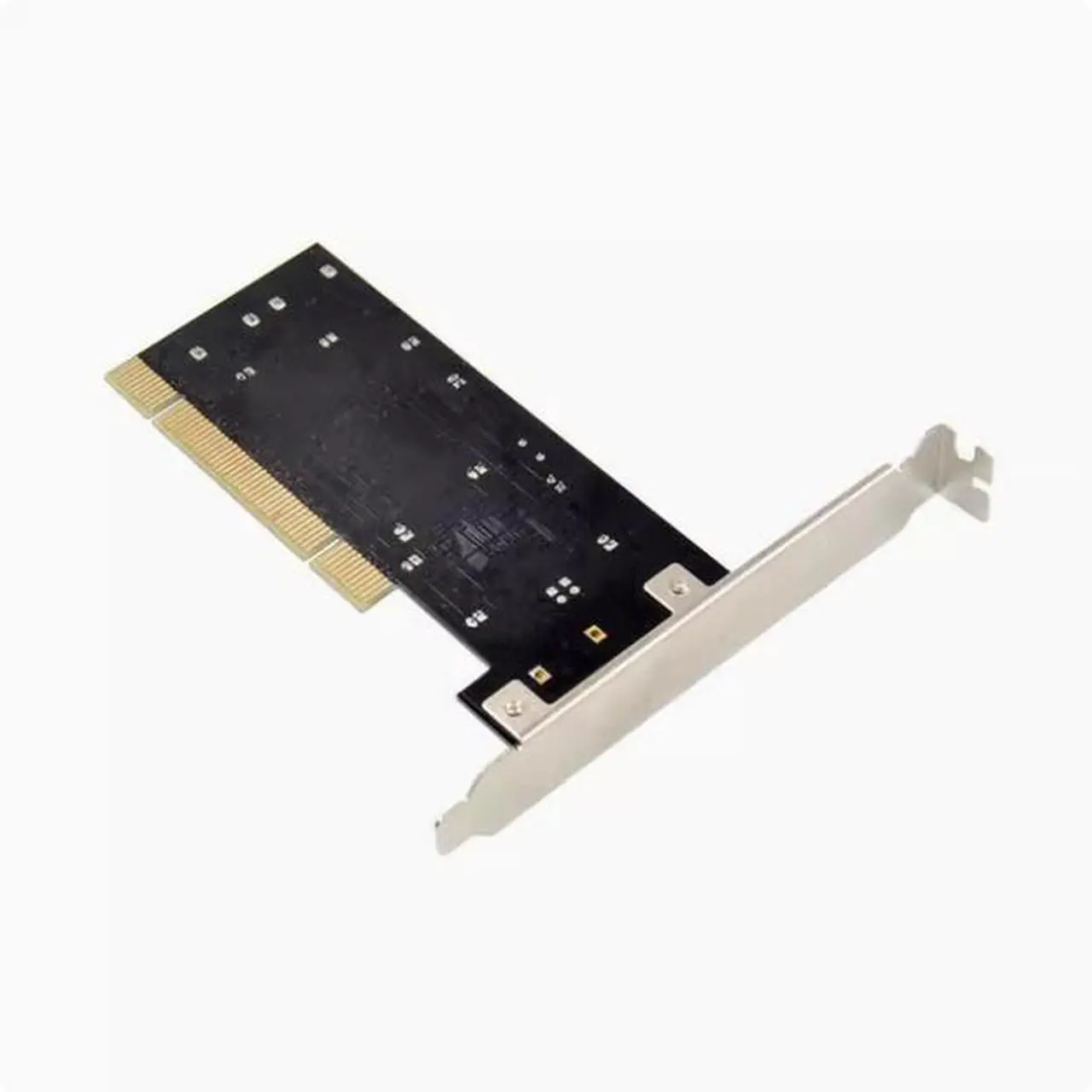 Alt view image 3 of 4 - pci to sata pci to four sata sata array cards/expansion cards Support the 3TB SIL3114 hard disk