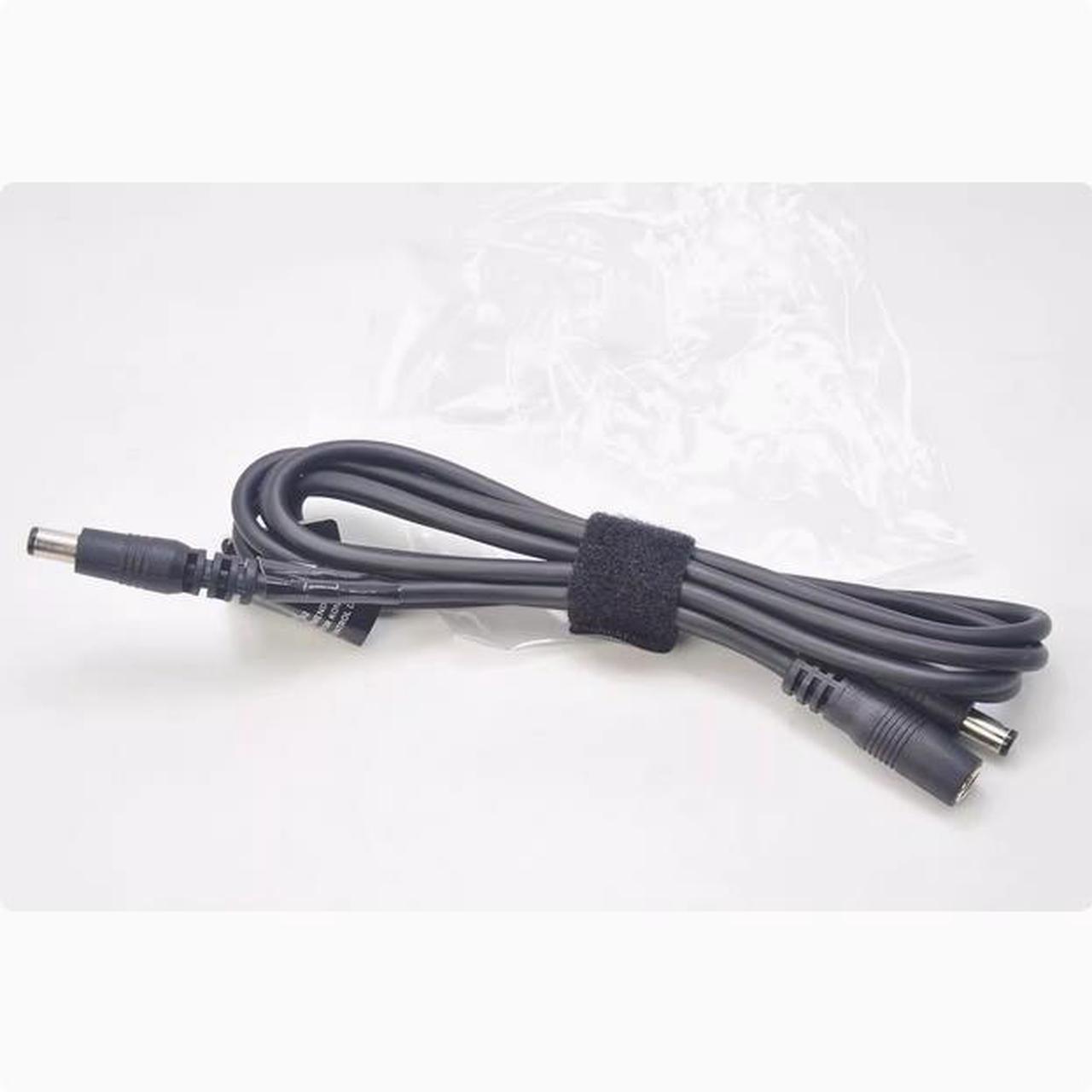 Main image of Original female 5.5mm 2.5MM DC port to two male power supply one point two power supply cable Connection cable