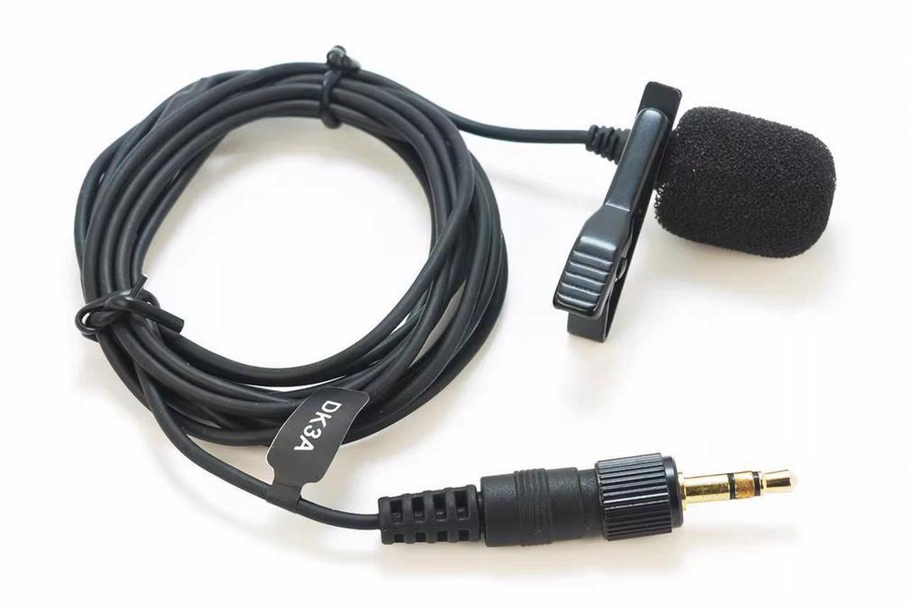 Main image of Maple Flute Saramonic DK3A 3.5mm TRS lock broadcast grade omnidirectional collar microphone