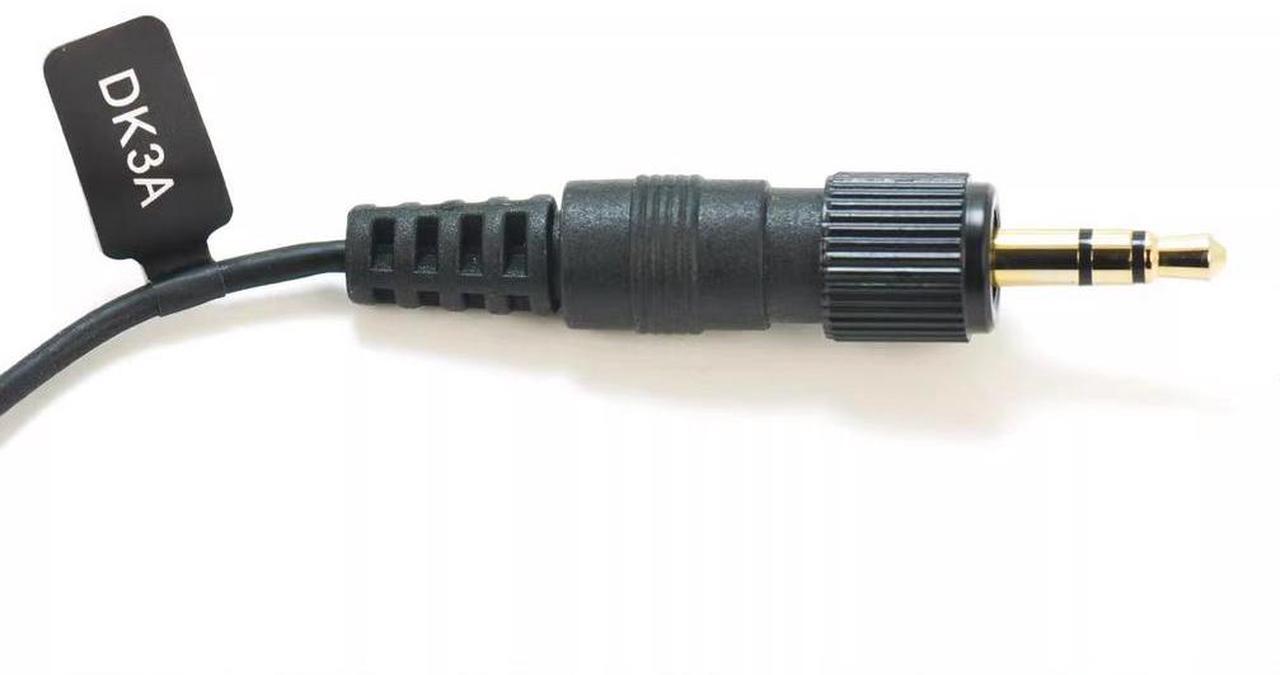Alt view image 3 of 5 - Maple Flute Saramonic DK3A 3.5mm TRS lock broadcast grade omnidirectional collar microphone