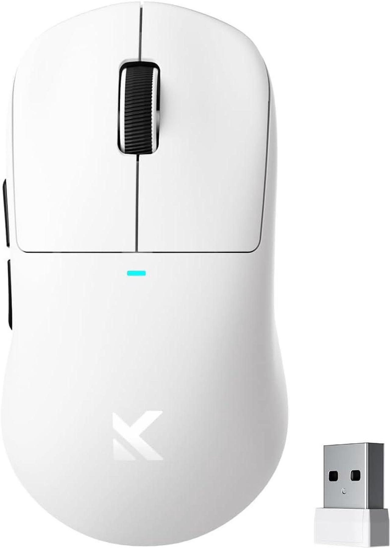 Main image of MCHOSE M7 Ultra Wireless Gaming Mouse, 8K Polling, 55g Lightweight Ergonomic Computer Mouse PAW3950 Optical Sensor 750 IPS 26000 DPI 6 Programmable Controls USB-C 3-Modes PC/Mac White