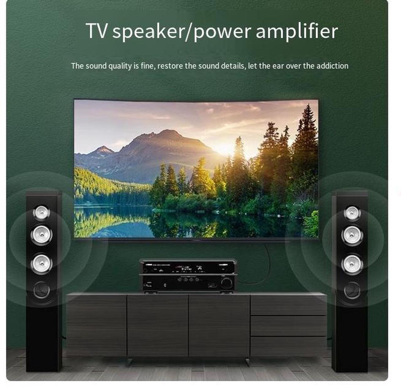 Alt view image 6 of 6 - UGREEN Fiber optic audio cable SPDIF digital output 5.1 Connection to the set-top box TV amplifier sound card cd audio box