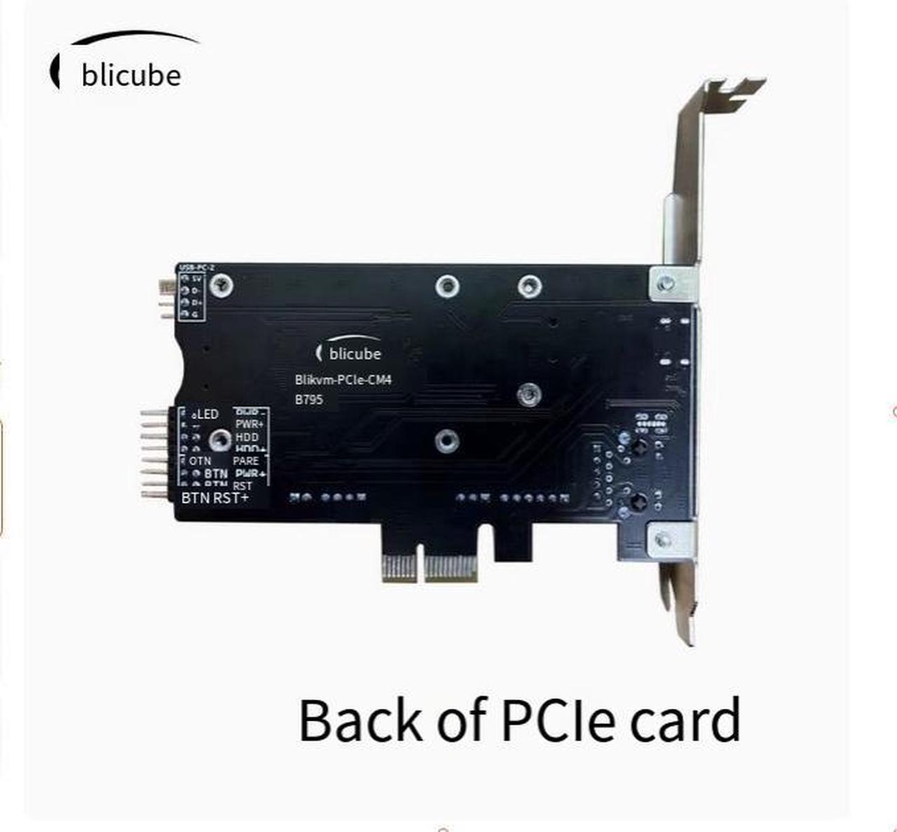 Alt view image 2 of 6 - PCle IP Pi Overip Blikvm Ras-ip-berryV3 Hat Pikvm HDMI CSI KVM