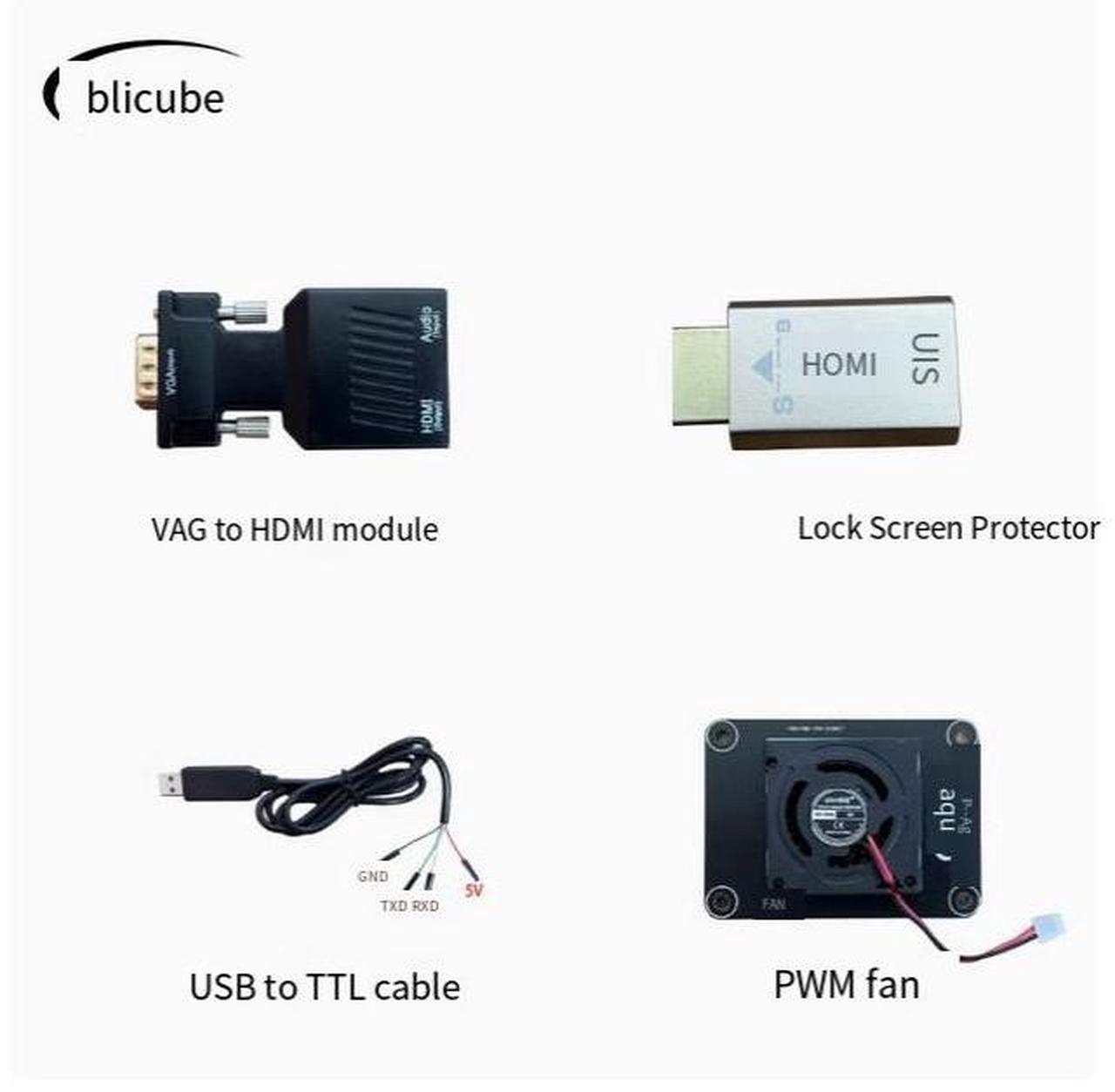 Alt view image 4 of 6 - PCle IP Pi Overip Blikvm Ras-ip-berryV3 Hat Pikvm HDMI CSI KVM