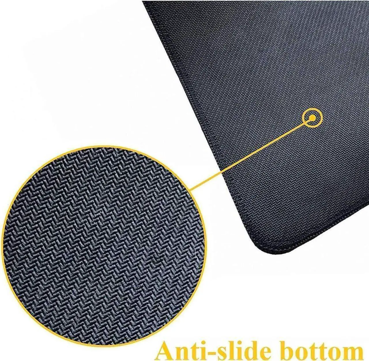 Alt view image 3 of 3 - Anime NARUTO mouse pad Extended Gaming Mouse Pad with Stitched Edges, Large Mouse pad with Non-Slip Rubber Base for Work & Gaming, Office & Home