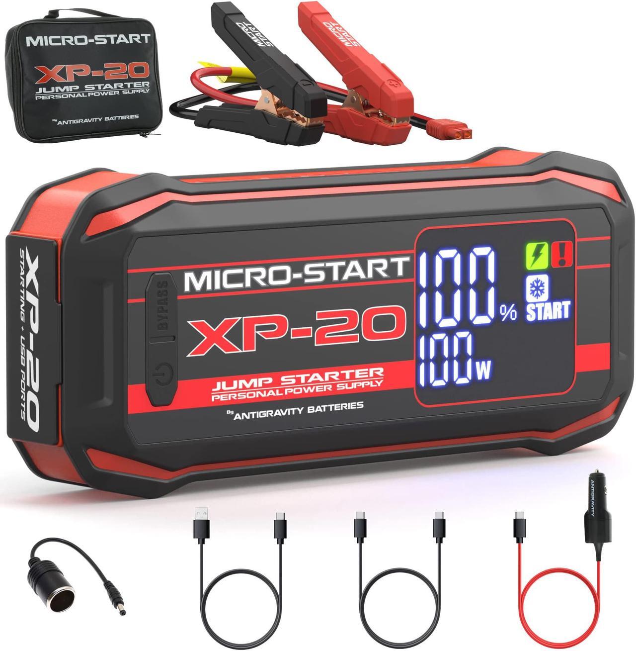 Alt view image 2 of 7 - Antigravity XP-20 MICRO-START Lithium Jump-Starter Portable Power Supply PPS