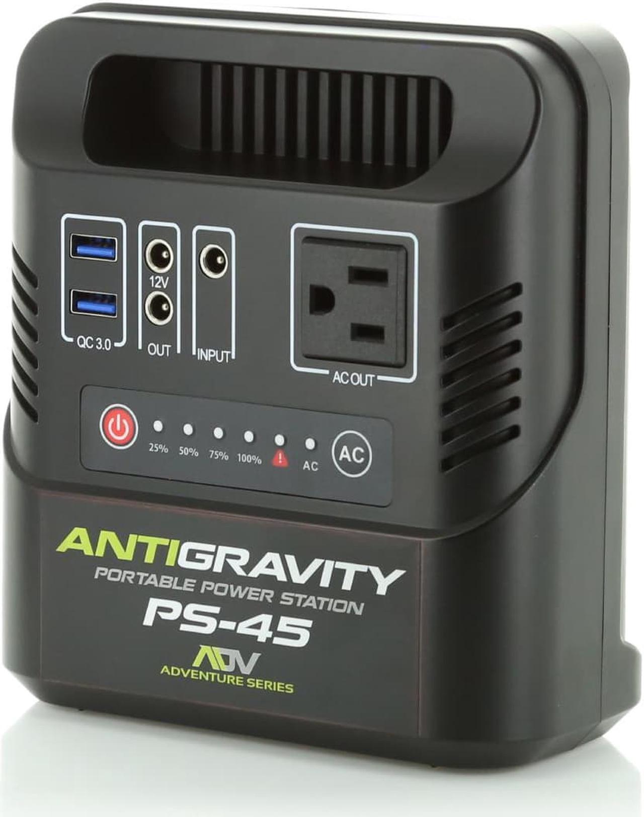 Alt view image 2 of 5 - Antigravity Batteries PS-45 Portable Power Station 166Wh Lithium Battery 45000mAh, 110V/200W AC Outlets ecoflow for Outdoor Camping,Home Backup,Emergency,RV