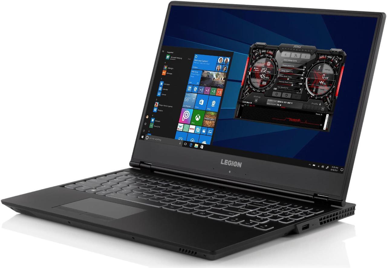 Alt view image 4 of 7 - Lenovo Legion Y530 Gaming Laptop, 15.6" FHD Display, Intel 6-Core i7-8750H Upto 4.1GHz, 32GB RAM, 2TB NVMe SSD + 1TB HDD, GTX 1050 Ti 4GB, HDMI, MiniDP, Backlit Keys, Wi-Fi, Bluetooth, Windows 10 Pro