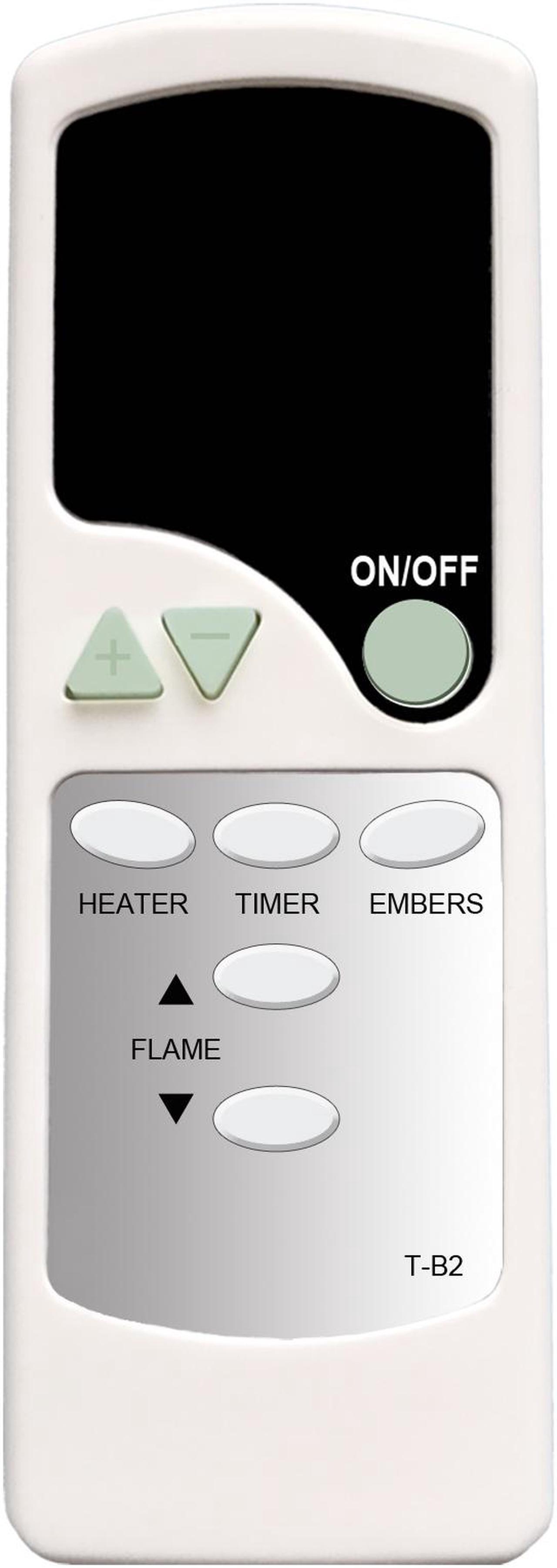 Alt view image 2 of 4 - Compatible with Twin Star ClassicFlame Classic Flame Duraflame Fireplace Stove Heater Infrared Remote Control 36EB110-GRT 36EB220-GRT (T-B2)