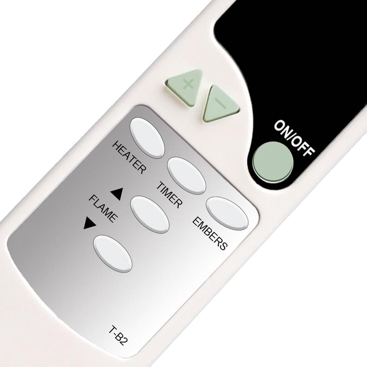 Alt view image 3 of 4 - Compatible with Twin Star ClassicFlame Classic Flame Duraflame Fireplace Stove Heater Infrared Remote Control 36EB110-GRT 36EB220-GRT (T-B2)