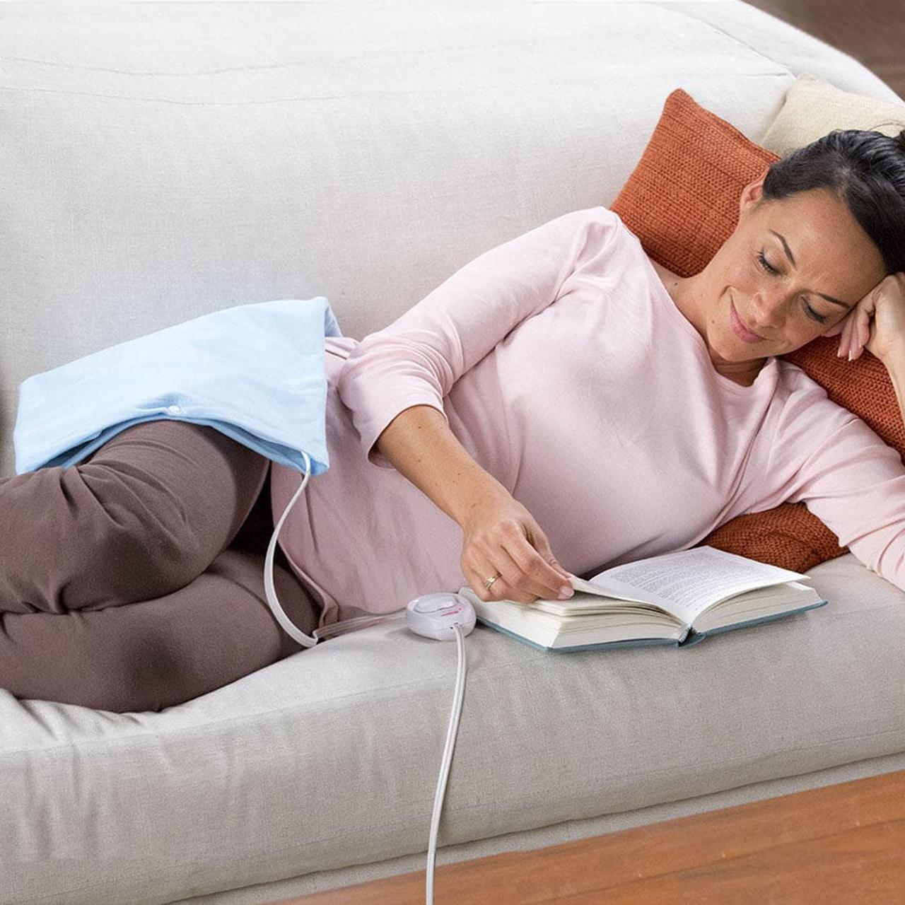 Alt view image 2 of 10 - Sunbeam Health at Home 756-500 Standard Heating Pad with NEW Arthritic Controller