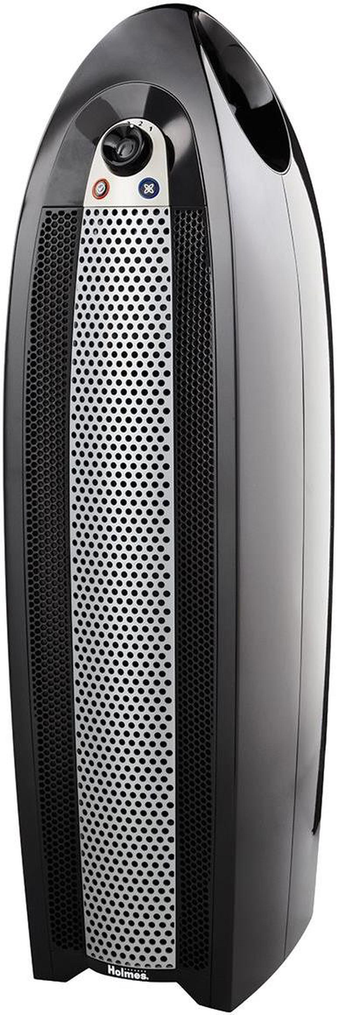 Alt view image 8 of 11 - Holmes HAP9422-UA Aer1 HEPA-Type Tower Air Purifier Black.