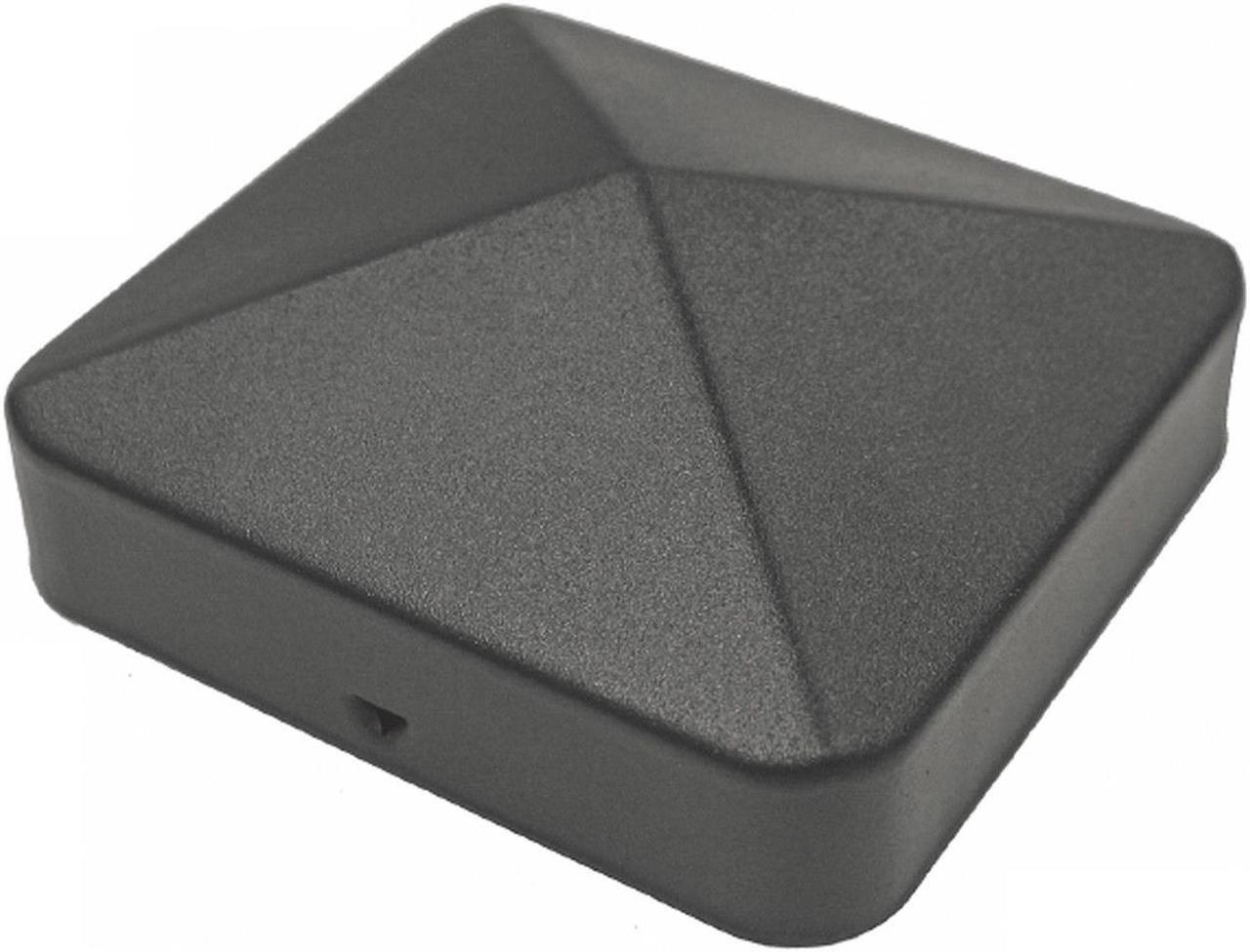 Alt view image 2 of 12 - Nuvo Iron US Eazy Cap for 3.5" x 3.5" Posts (Pressure Fit) - Black - US-PCP11BLK
