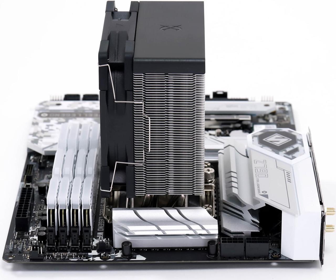 Alt view image 4 of 7 - Scythe Kotetsu Mark 3 CPU Air Cooler, 120mm Single Tower, Intel LGA1700,LGA1151, AMD AM5/AM4/Ryzen