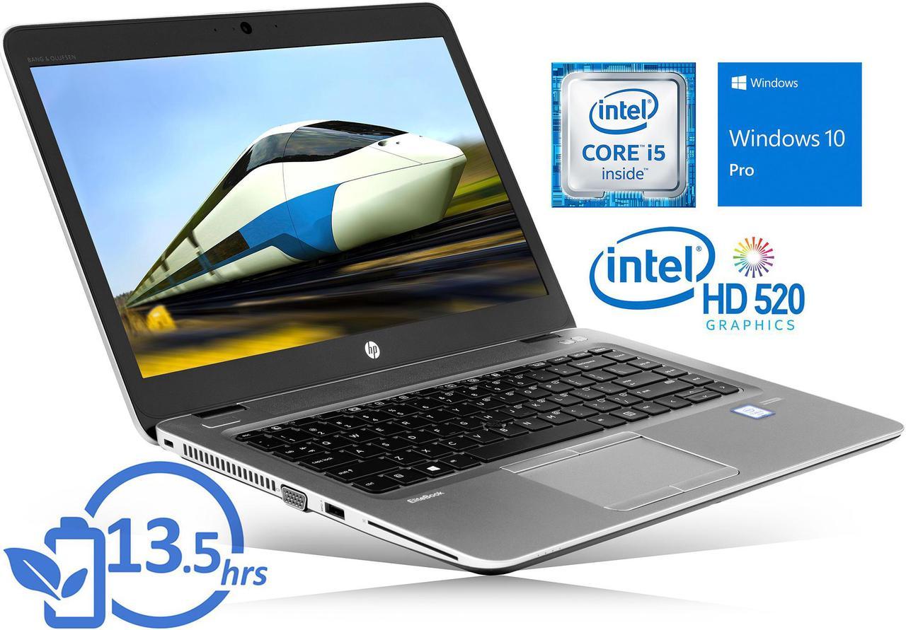 HP EliteBook 840 G3 Notebook, 14" FHD Display, Intel Core i5-6300U Upto 3.0GHz, 8GB RAM, 1TB SSD, VGA, DisplayPort, Card Reader, Wi-Fi, Bluetooth, Windows 10 Pro