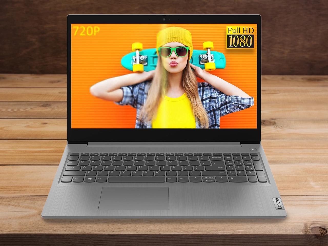 Alt view image 4 of 7 - Lenovo IdeaPad 3 Notebook, 15.6" FHD Display, Intel Core i3-1005G1 Upto 3.4Ghz, 12GB RAM, 1TB NVMe SSD, HDMI, Card Reader, Wi-Fi, Bluetooth, Windows 10 Pro S