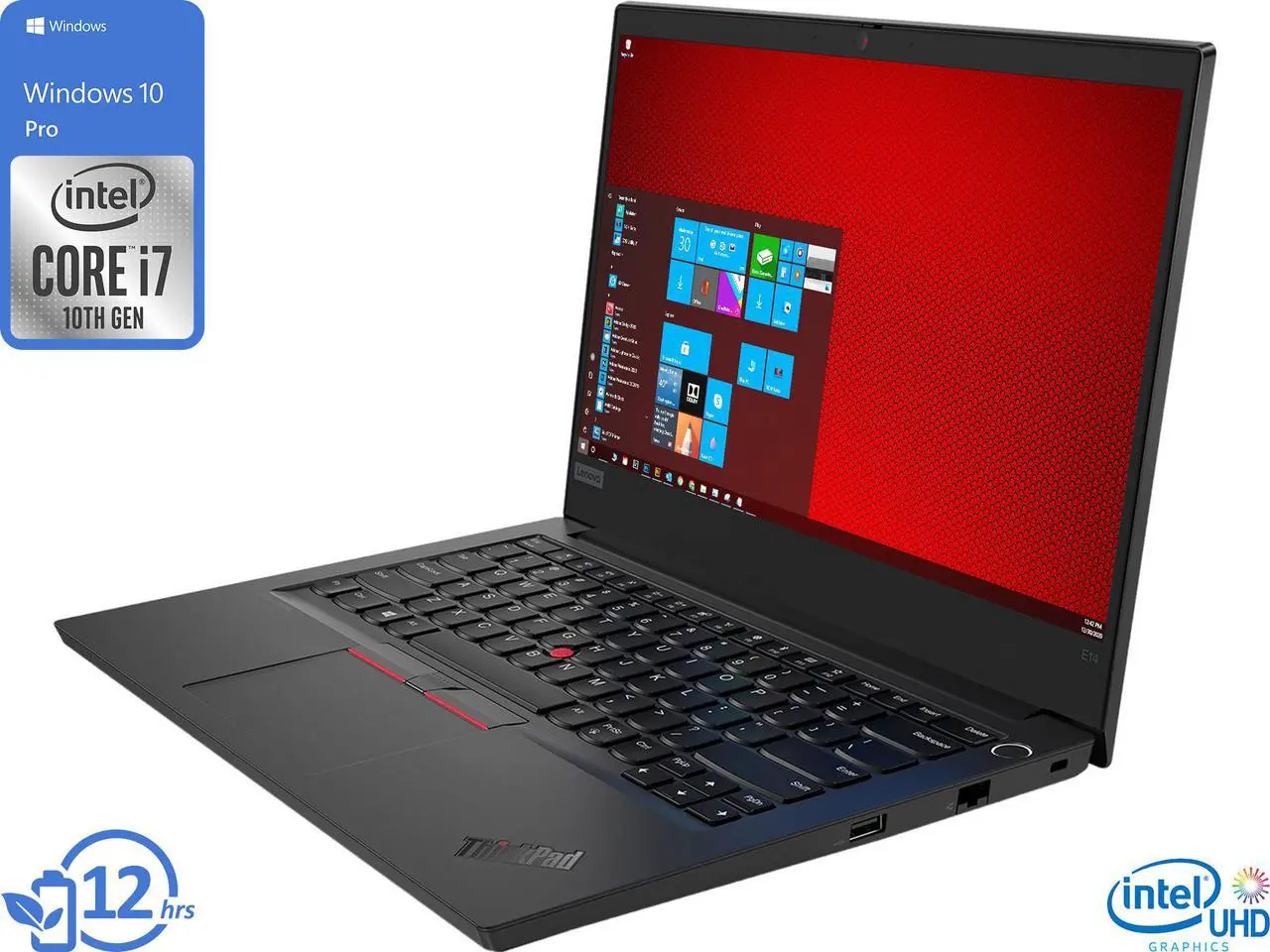 Main image of Lenovo thinkPad L14 Notebook, 14" IPS FHD Display, Intel Core i7-10510U Upto 4.9GHz, 16GB RAM, 4TB NVMe SSD, HDMI, Card Reader, Wi-Fi, Bluetooth, Windows 10 Pro
