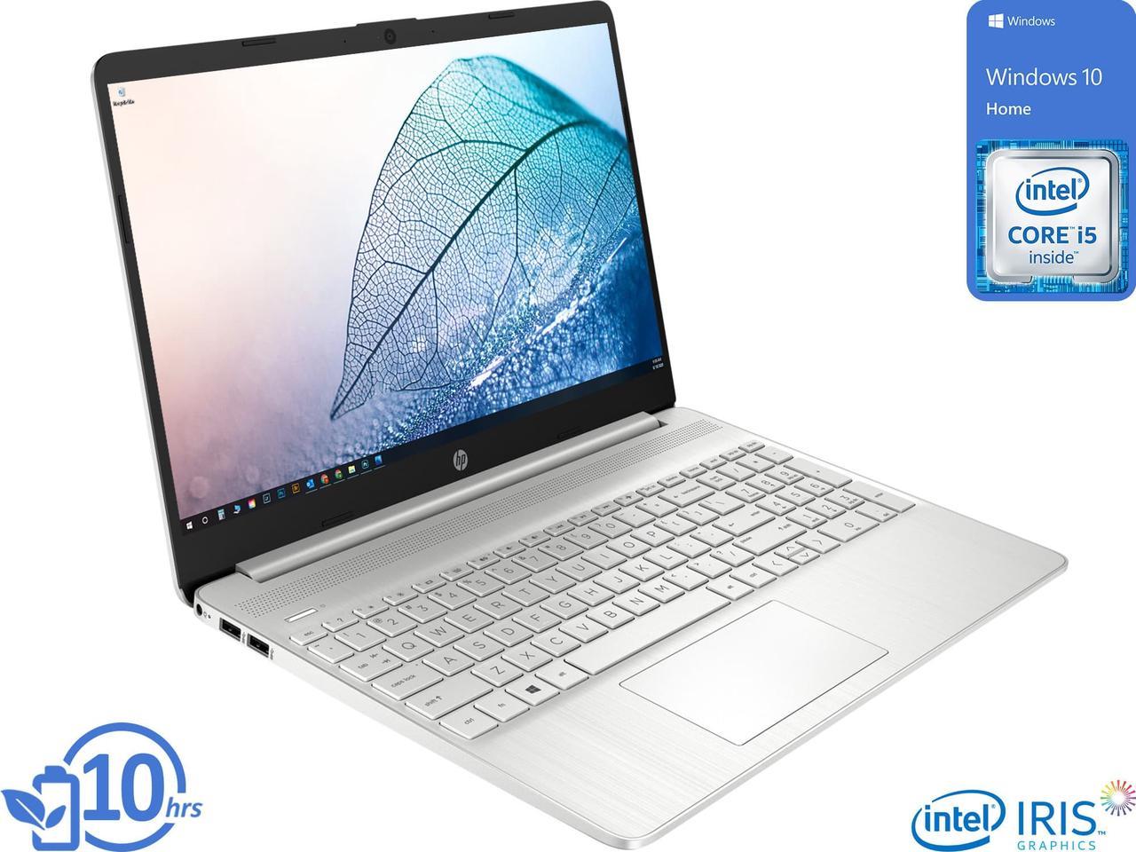 HP 15 Notebook, 15.6" HD Display, Intel Core i5-1135G7 Upto 4.2GHz, 32GB RAM, 256GB NVMe SSD, HDMI, Card Reader, Wi-Fi, Bluetooth, Windows 10 Home