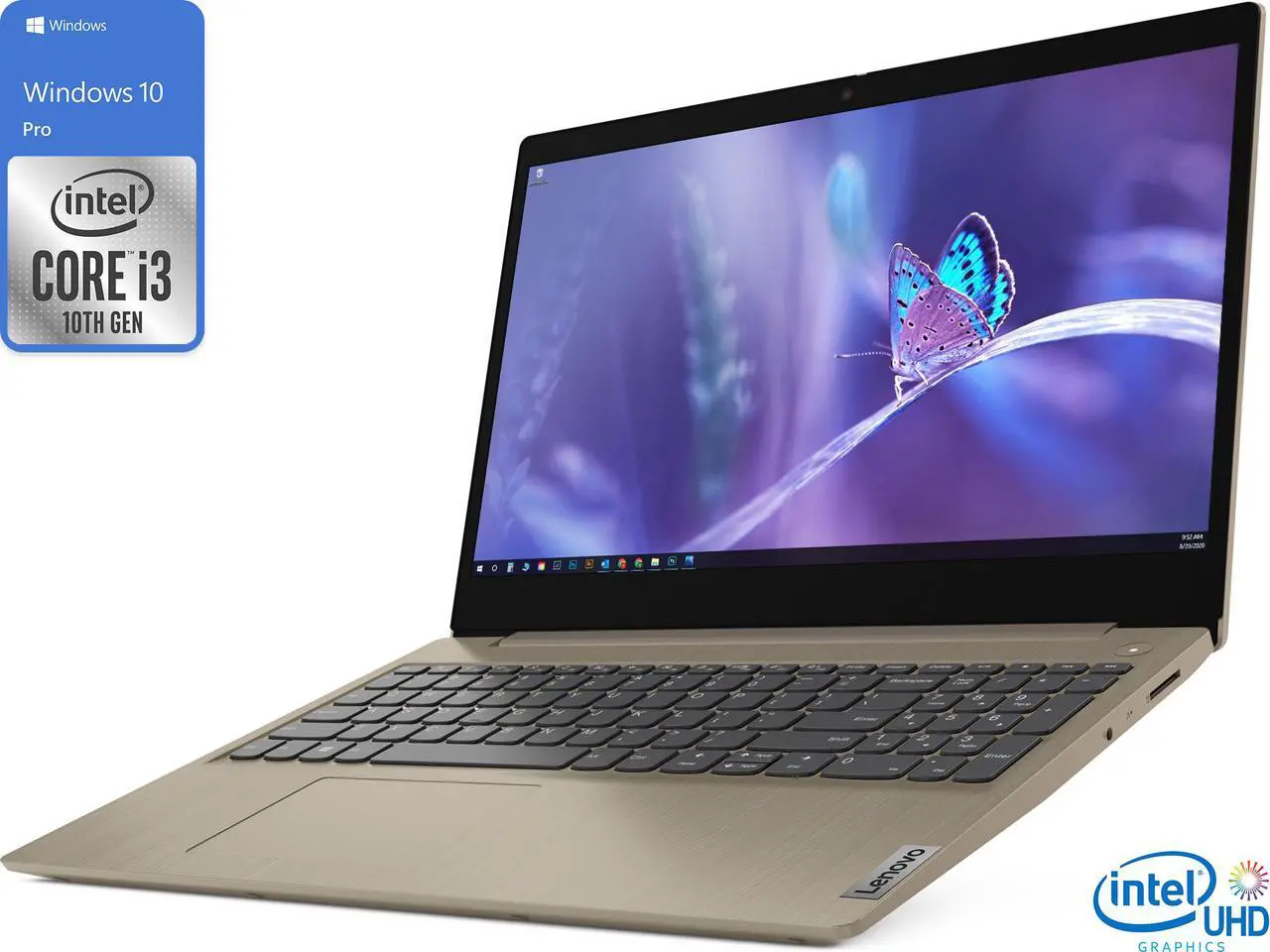 Main image of Lenovo IdeaPad 3 Notebook, 15.6" HD Touch Display, Intel Core i3-1005G1 Upto 3.4GHz, 16GB RAM, 512GB NVMe SSD, HDMI, Card Reader, Wi-Fi, Bluetooth, Windows 10 Pro S
