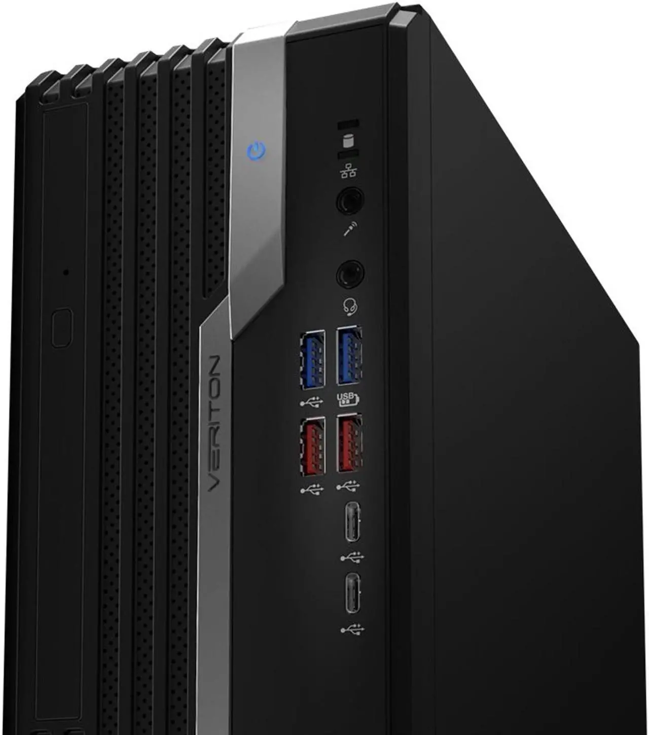 Alt view image 3 of 7 - Acer Veriton X4 Desktop, Intel Core i5-9400 Upto 4.1GHz, 16GB RAM, 512GB SSD, DVDRW, DisplayPort, HDMI, VGA, Card Reader, Wi-Fi, Bluetooth, Windows 10 Pro