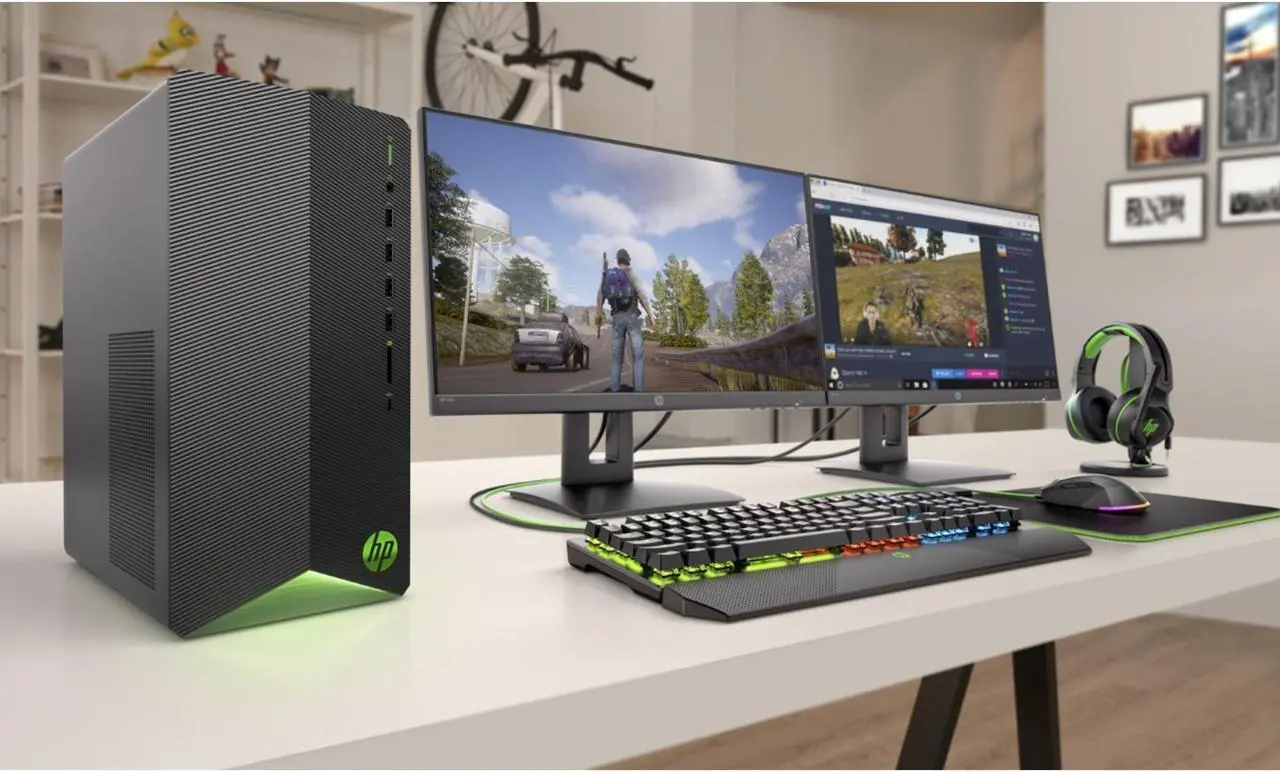 Alt view image 6 of 7 - HP Pavilion TG01 Gaming Desktop, AMD Ryzen 5 5600G Upto 4.4GHz, 32GB RAM, 512GB NVMe SSD, NVIDIA GeForce GTX 1660 Super, HDMI, DisplayPort, DVI, Wi-Fi, Bluetooth, Windows 10 Home