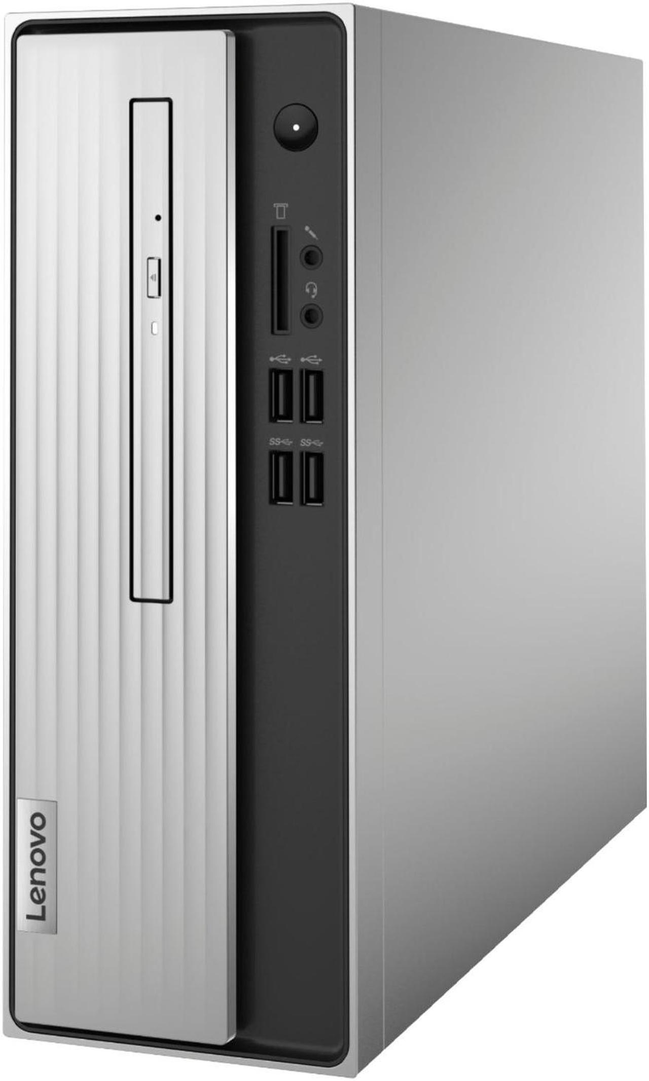 Alt view image 2 of 6 - Lenovo IdeaCentre 3 07ADA Desktop, AMD Athlon Silver Athlon Silver 3050U Upto 3.2GHz, 16GB RAM, 512GB SSD, DVDRW, HDMI, VGA, Card Reader, Wi-Fi, Bluetooth, Windows 10 Pro