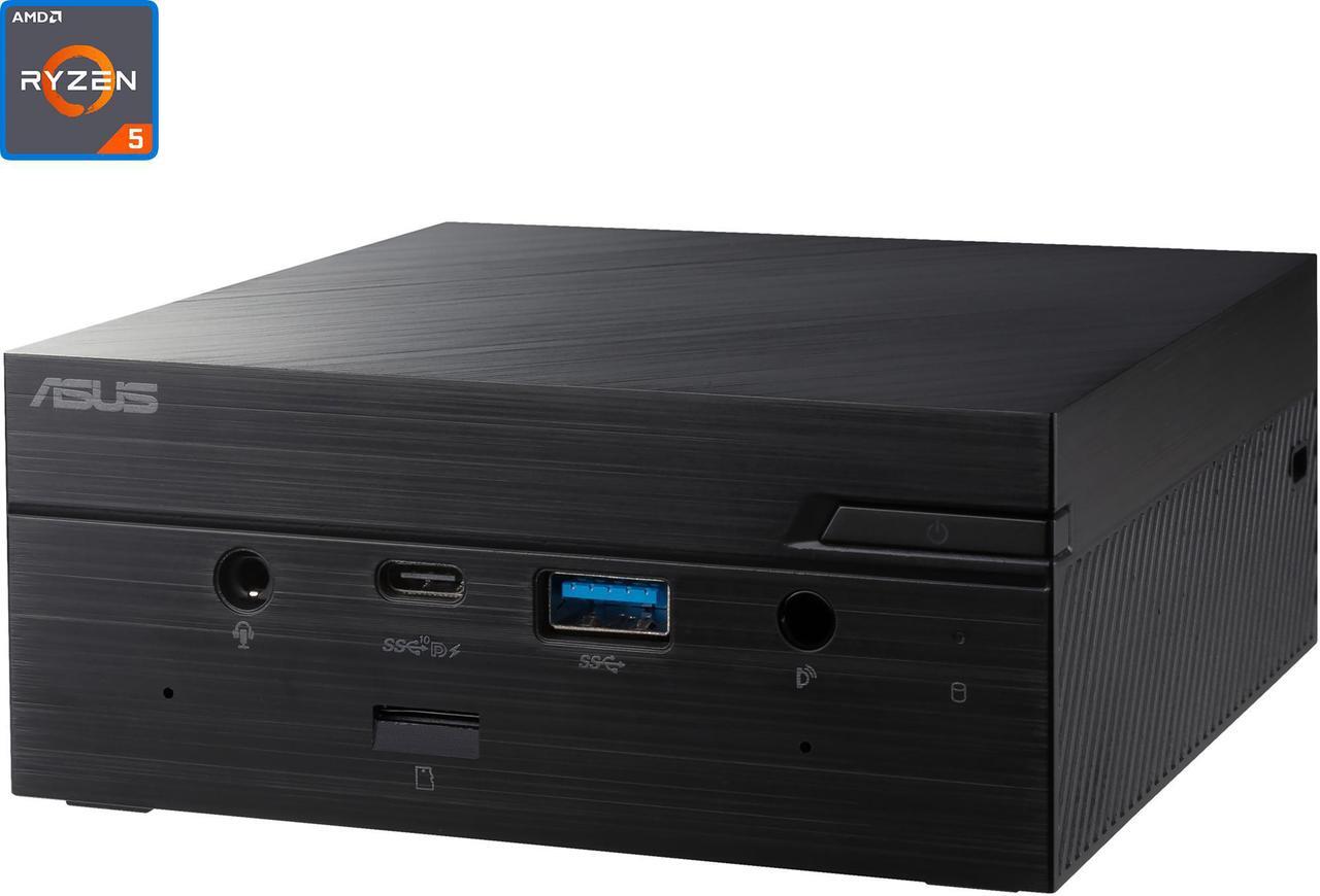 Main image of ASUS PN50 Mini PC, AMD Ryzen 5 4500U Upto 4.0GHz, 16GB RAM, 512GB NVMe SSD, HDMI, DisplayPort, Card Reader, Wi-Fi, Bluetooth, Windows 10 Pro
