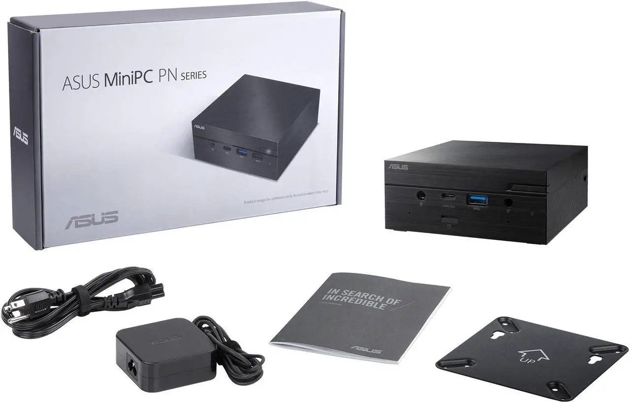 Alt view image 7 of 7 - ASUS PN50 Mini PC, AMD Ryzen 5 4500U Upto 4.0GHz, 32GB RAM, 4TB NVMe SSD, HDMI, DisplayPort, Card Reader, Wi-Fi, Bluetooth, Windows 10 Pro