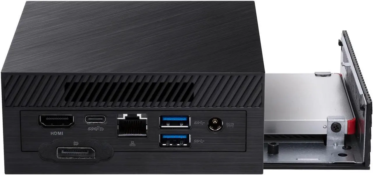 Alt view image 5 of 7 - ASUS PN50 Mini PC, AMD Ryzen 5 4500U Upto 4.0GHz, 8GB RAM, 2TB NVMe SSD, HDMI, DisplayPort, Card Reader, Wi-Fi, Bluetooth, Windows 10 Pro