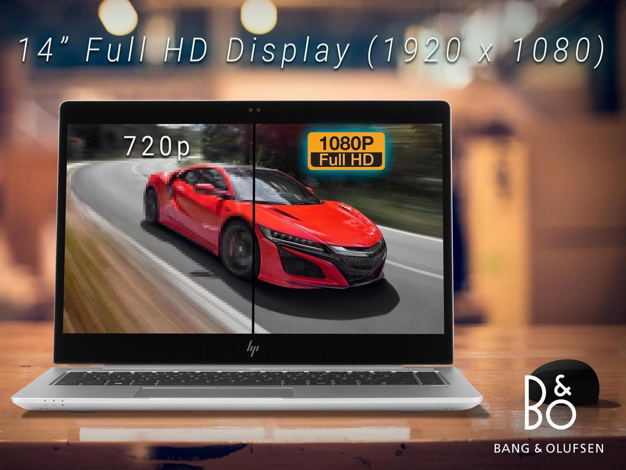 Alt view image 2 of 7 - HP EliteBook MT44 Notebook, 14" FHD Touch Display, AMD Ryzen 3 Pro 2300U Upto 3.4GHz, 8GB RAM, 256GB SSD, Vega 6, HDMI, DisplayPort via USB-C, Wi-Fi, Bluetooth, Windows 10 Pro