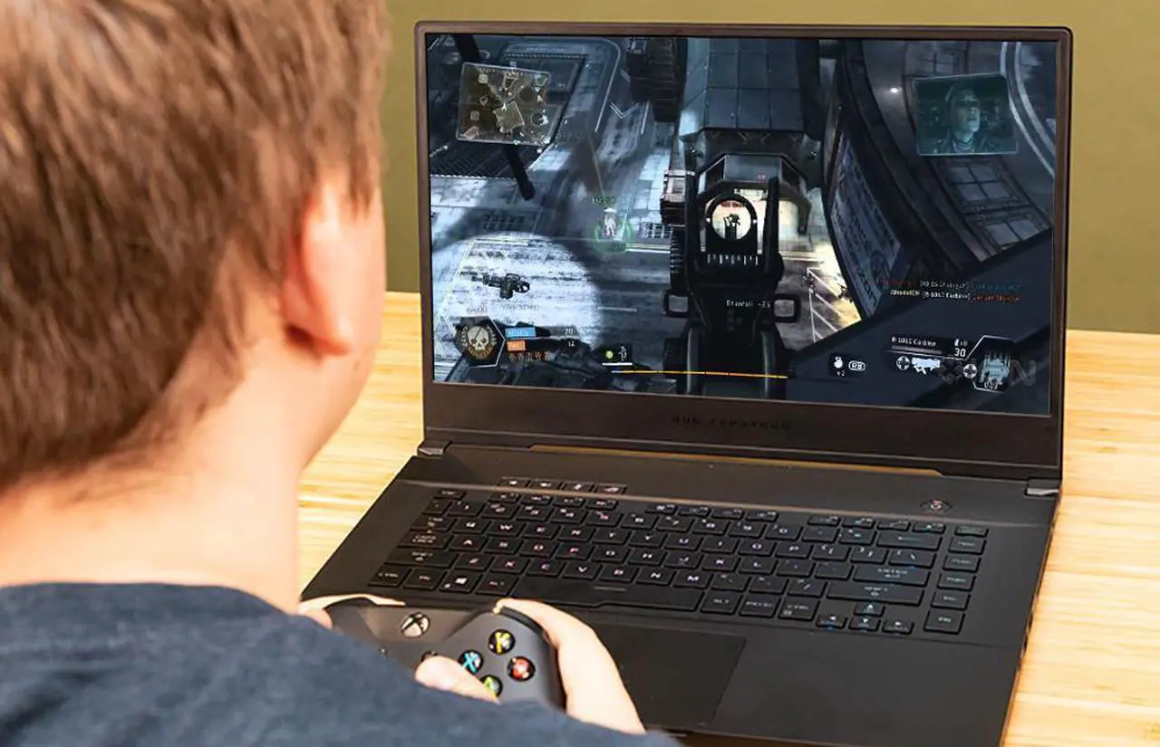 Alt view image 7 of 7 - ASUS ROG GU502GV Gaming Notebook, 15.6" 144Hz FHD Display, Intel Core i7-9750H Upto 4.5GHz, 16GB RAM, 512GB NVMe SSD, NVIDIA GeForce RTX 2060, HDMI, DisplayPort via USB-C, Windows 10 Pro