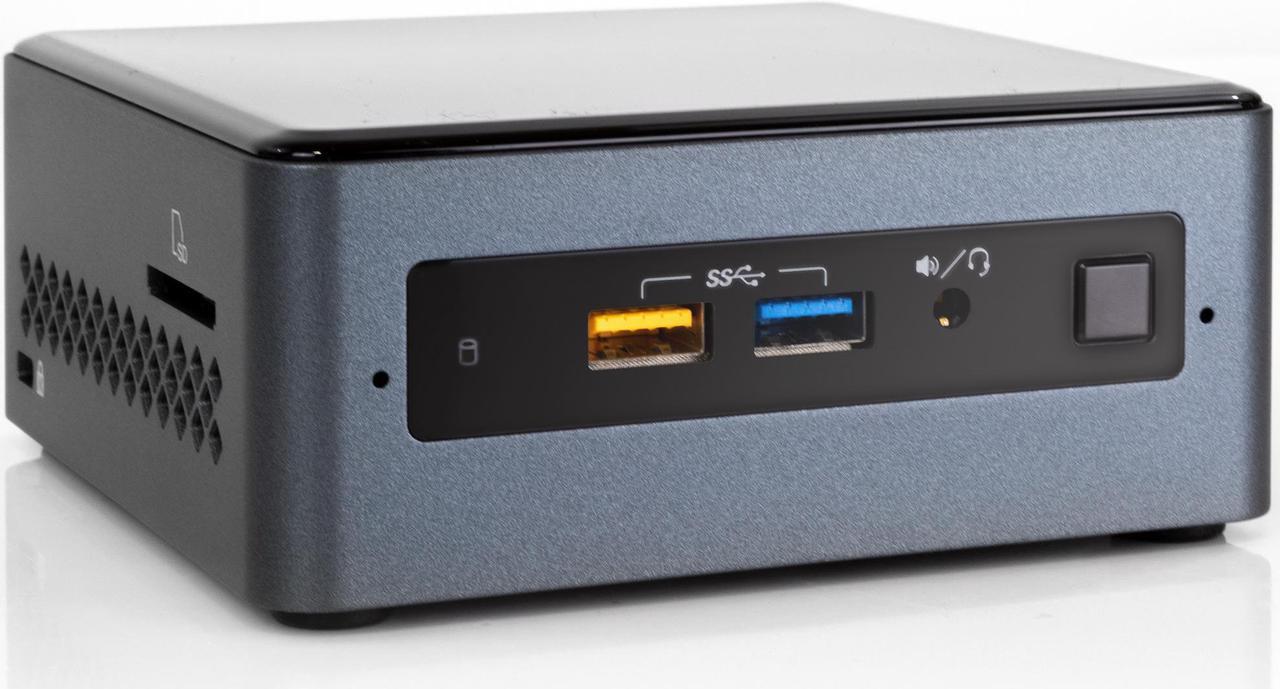 Alt view image 7 of 7 - Intel NUC7PJYH Mini PC, Intel Pentium Silver J5005 Upto 2.8GHz, 8GB RAM, 256GB SSD, HDMI, Card Reader, Wi-Fi, Bluetooth, Windows 10 Pro