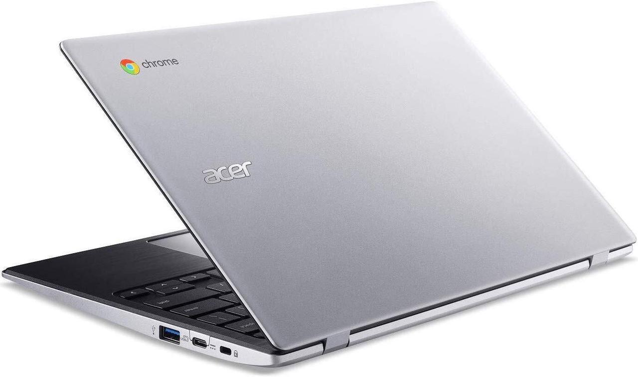 Alt view image 2 of 3 - Acer 311 Chromebook, 11.6" IPS HD Display, Intel Celeron N4000 Upto 2.6GHz, 4GB RAM, 32GB eMMC, DisplayPort via USB-C, Card Reader, Wi-Fi, Bluetooth, Chrome OS (NX.HKFAA.003)