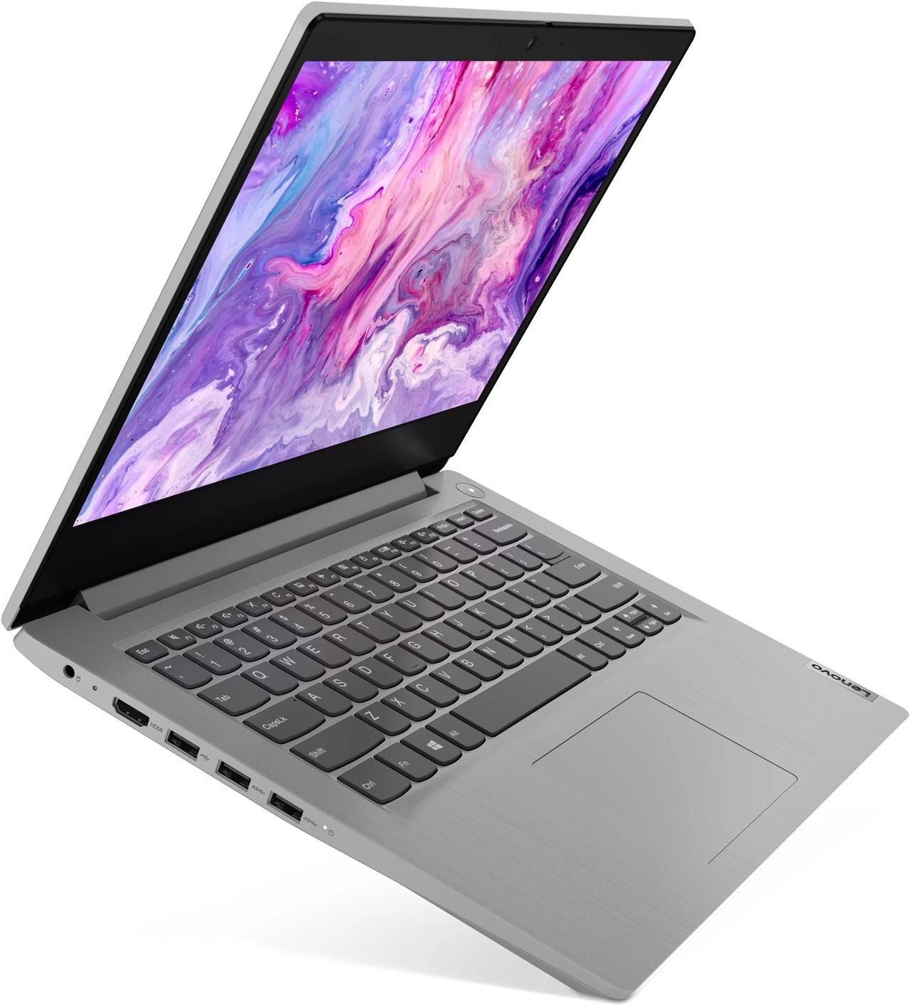 Alt view image 5 of 6 - Lenovo IdeaPad 3 Laptop, 14" IPS FHD Display, Intel Core i3-1005G1 Upto 3.4GHz, 20GB RAM, 4TB NVMe SSD, HDMI, Card Reader, Wi-Fi, Bluetooth, Windows 11 Pro S