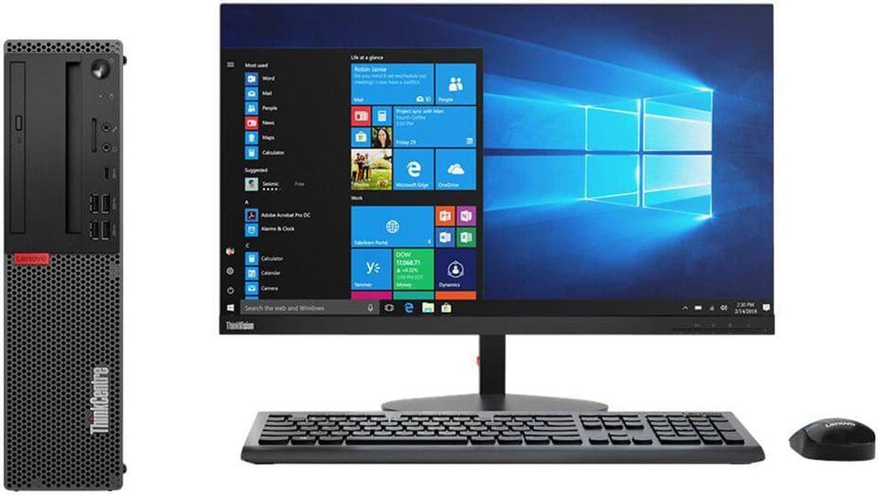 Alt view image 5 of 6 - Lenovo ThinkCentre M920s Desktop, Intel Core i5-9400 Upto 4.1GHz, 32GB RAM, 1TB SSD, VGA, DisplayPort, Windows 10 Pro