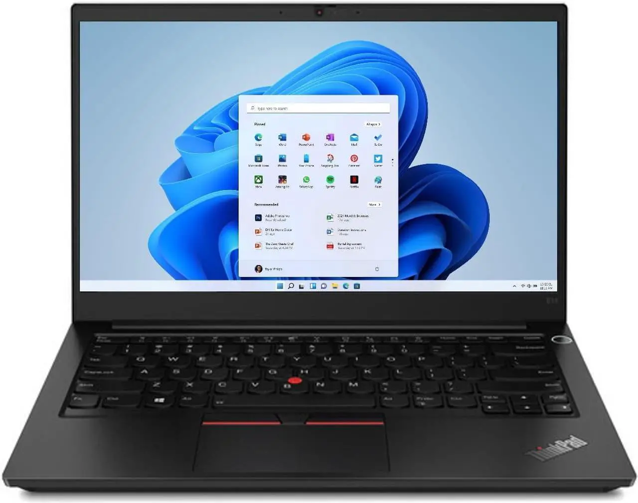 Main image of Lenovo ThinkPad L14 Gen 2 Laptop, 14" FHD Display, Intel Core i5-1135G7 Upto 4.2GHz, 8GB RAM, 2TB NVMe SSD, HDMI, DisplayPort via USB-C, Wi-Fi, Bluetooth, Windows 11 Pro