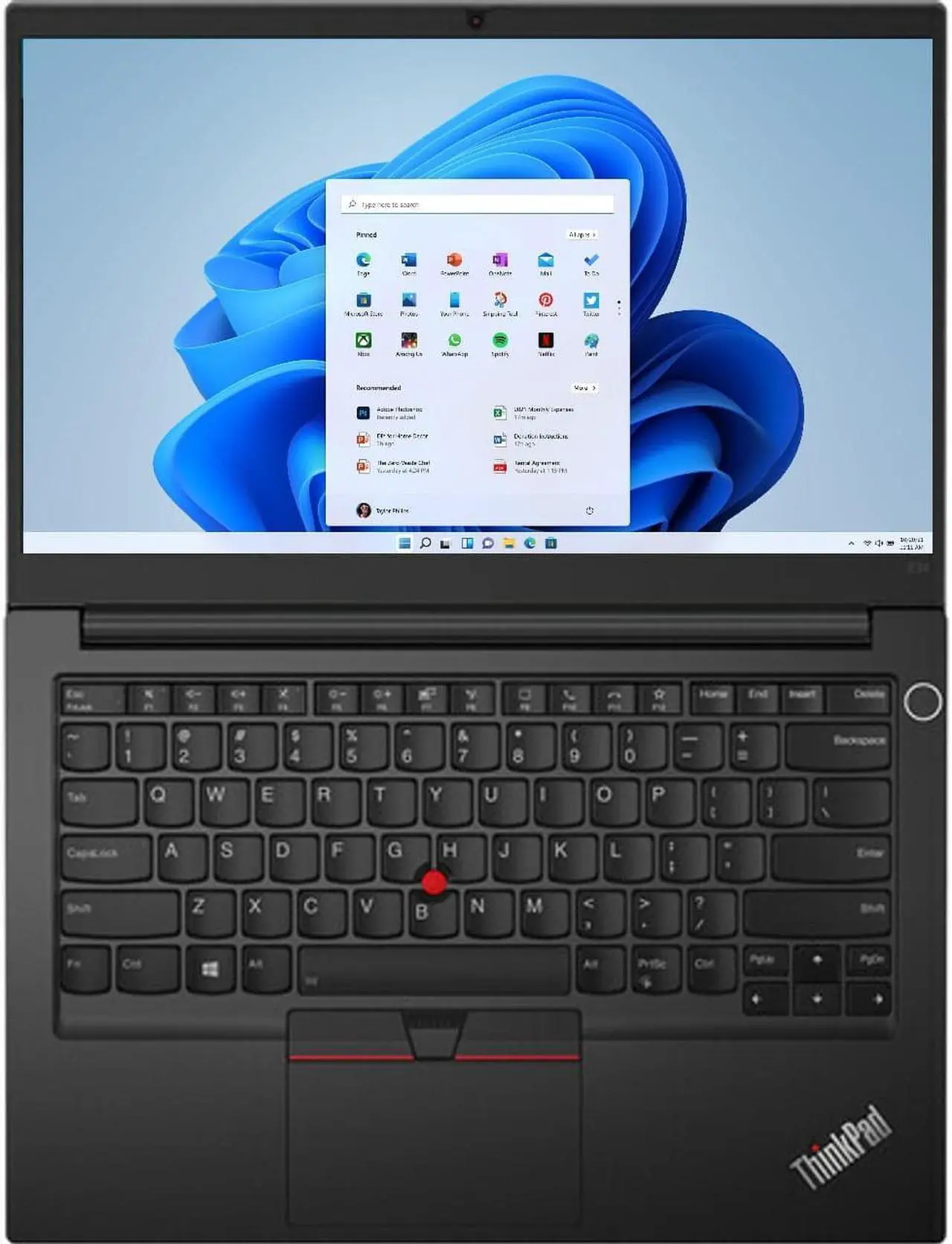 Alt view image 4 of 6 - Lenovo ThinkPad L14 Gen 2 Laptop, 14" FHD Display, Intel Core i5-1135G7 Upto 4.2GHz, 8GB RAM, 2TB NVMe SSD, HDMI, DisplayPort via USB-C, Wi-Fi, Bluetooth, Windows 11 Pro