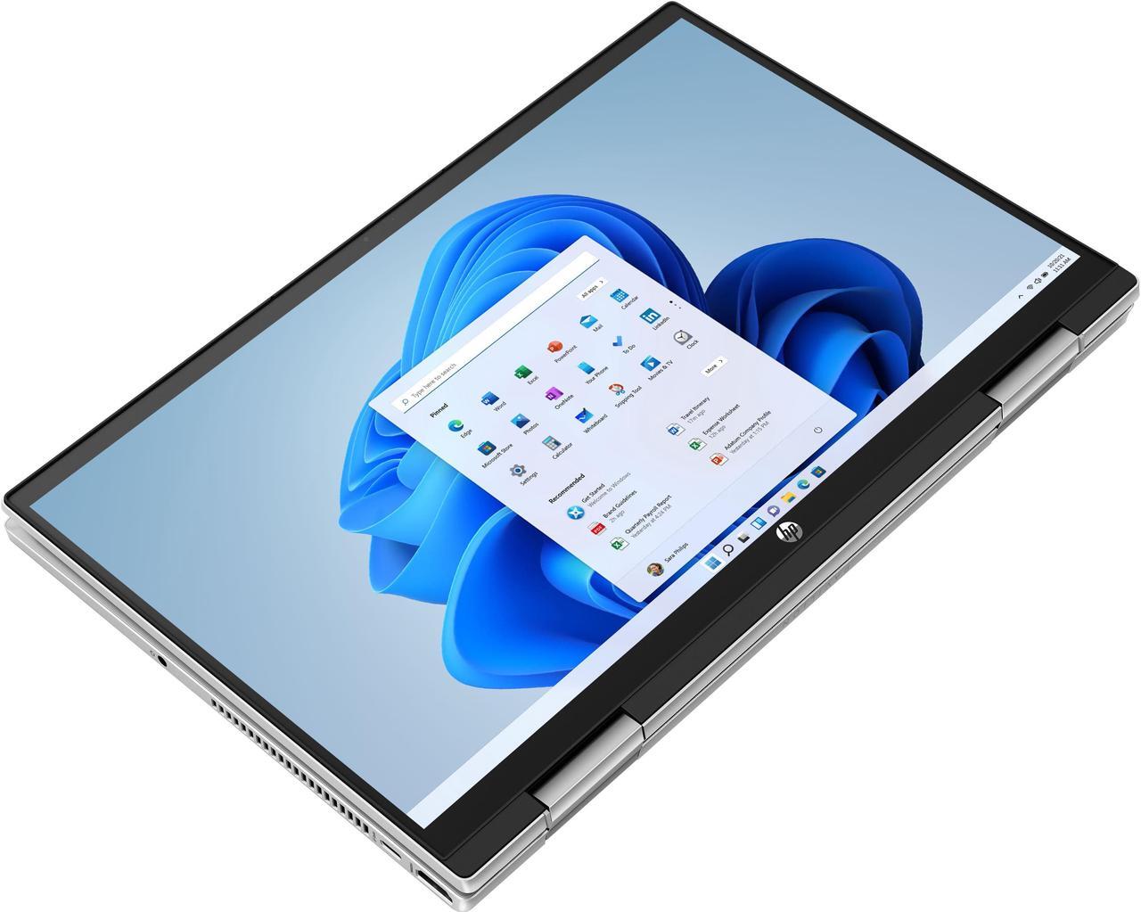 Alt view image 5 of 6 - HP Pavilion x360 2-in-1, 14" IPS FHD Touch Display, Intel Core i5-1235U Upto 4.4GHz, 8GB RAM, 1TB NVMe SSD, HDMI, DisplayPort via USB-C, Card Reader, Wi-Fi, Bluetooth, Windows 11 Pro