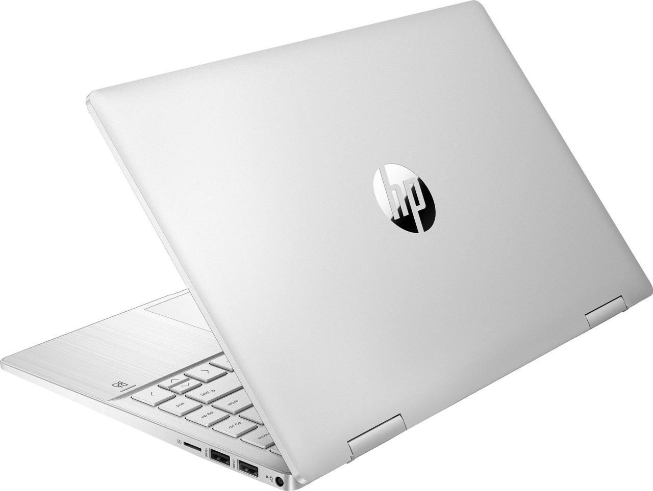Alt view image 5 of 5 - HP Pavilion x360 2-in-1, 14" IPS FHD Touch Display, Intel Core i5-1235U Upto 4.4GHz, 8GB RAM, 2TB NVMe SSD, HDMI, DisplayPort via USB-C, Card Reader, Wi-Fi, Bluetooth, Windows 11 Pro