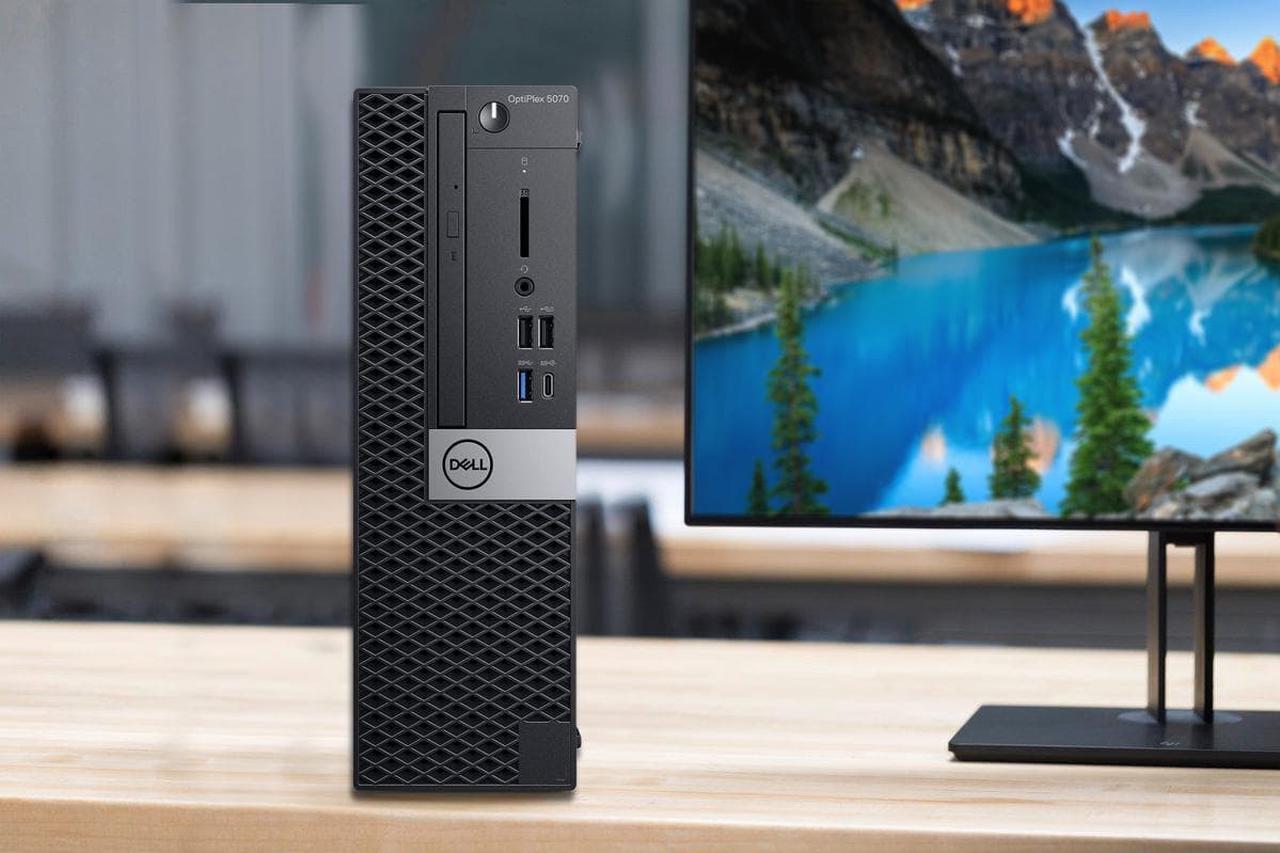 Alt view image 6 of 7 - Dell OptiPlex 5070 Desktop, Intel Core i7-9700 Upto 4.7GHz, 8GB RAM, 1TB NVMe SSD, DVDRW, DisplayPort, Wi-Fi, Bluetooth, Windows 10 Pro