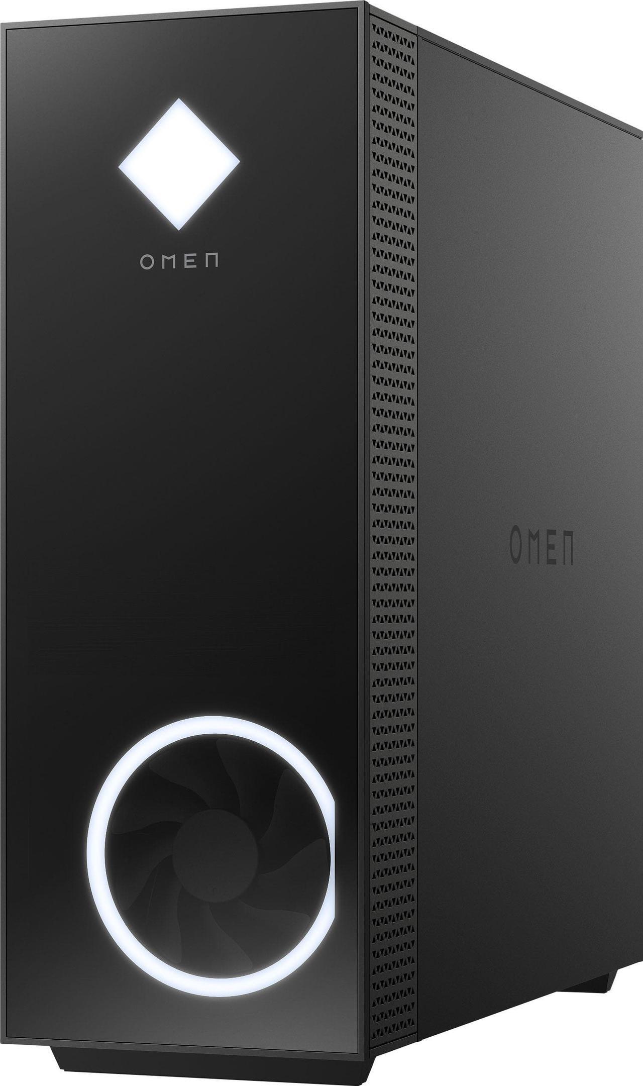 Main image of HP OMEN GT13 Gaming Desktop, AMD Ryzen 7 5800X Upto 4.7GHz, 32GB RAM, 2TB NVMe SSD, NVIDIA GeForce RTX 3080, HDMI, DisplayPort, Wi-Fi, Bluetooth, Windows 11 Pro