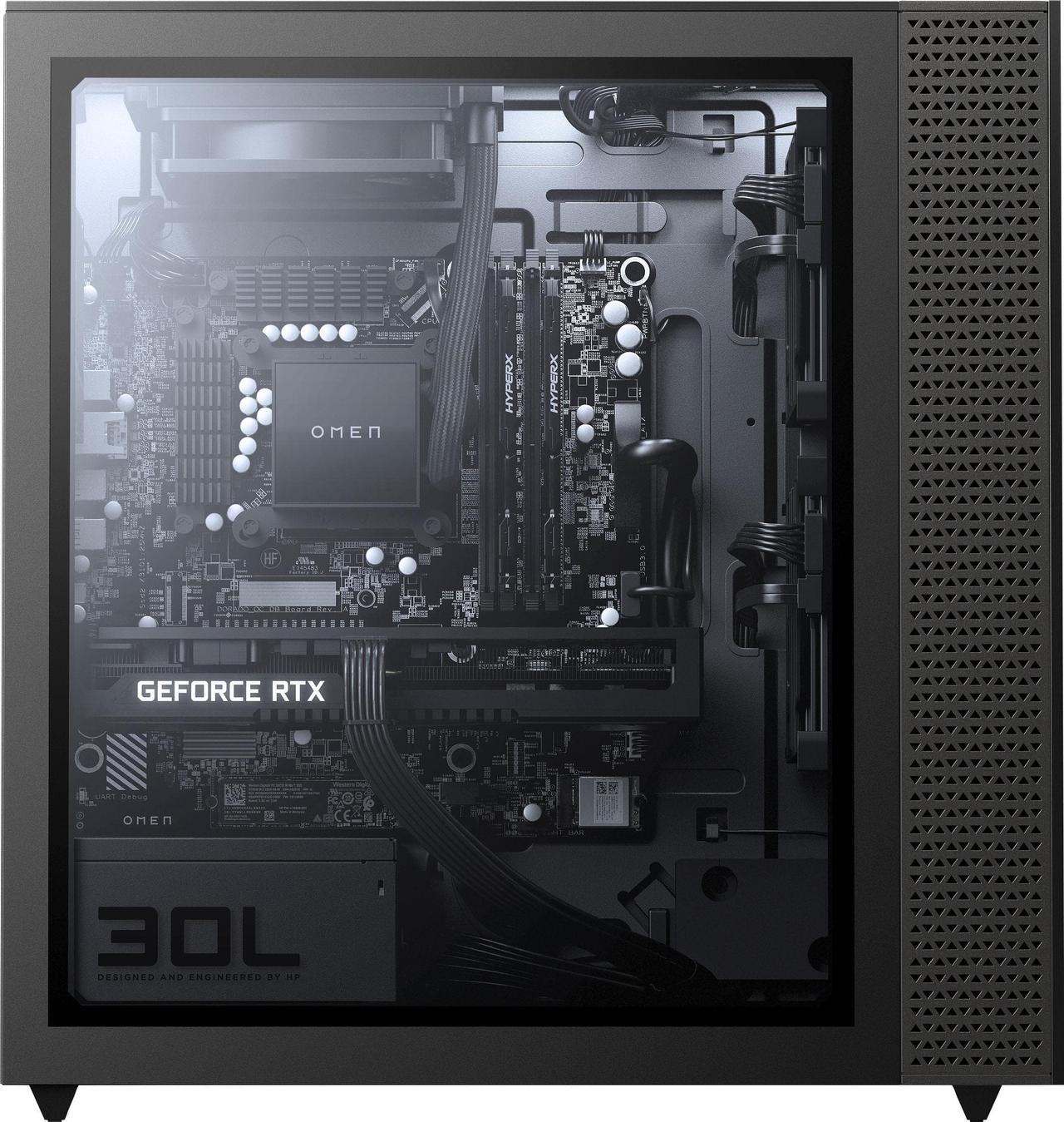 Alt view image 4 of 5 - HP OMEN GT13 Gaming Desktop, AMD Ryzen 7 5800X Upto 4.7GHz, 32GB RAM, 2TB NVMe SSD, NVIDIA GeForce RTX 3080, HDMI, DisplayPort, Wi-Fi, Bluetooth, Windows 11 Pro