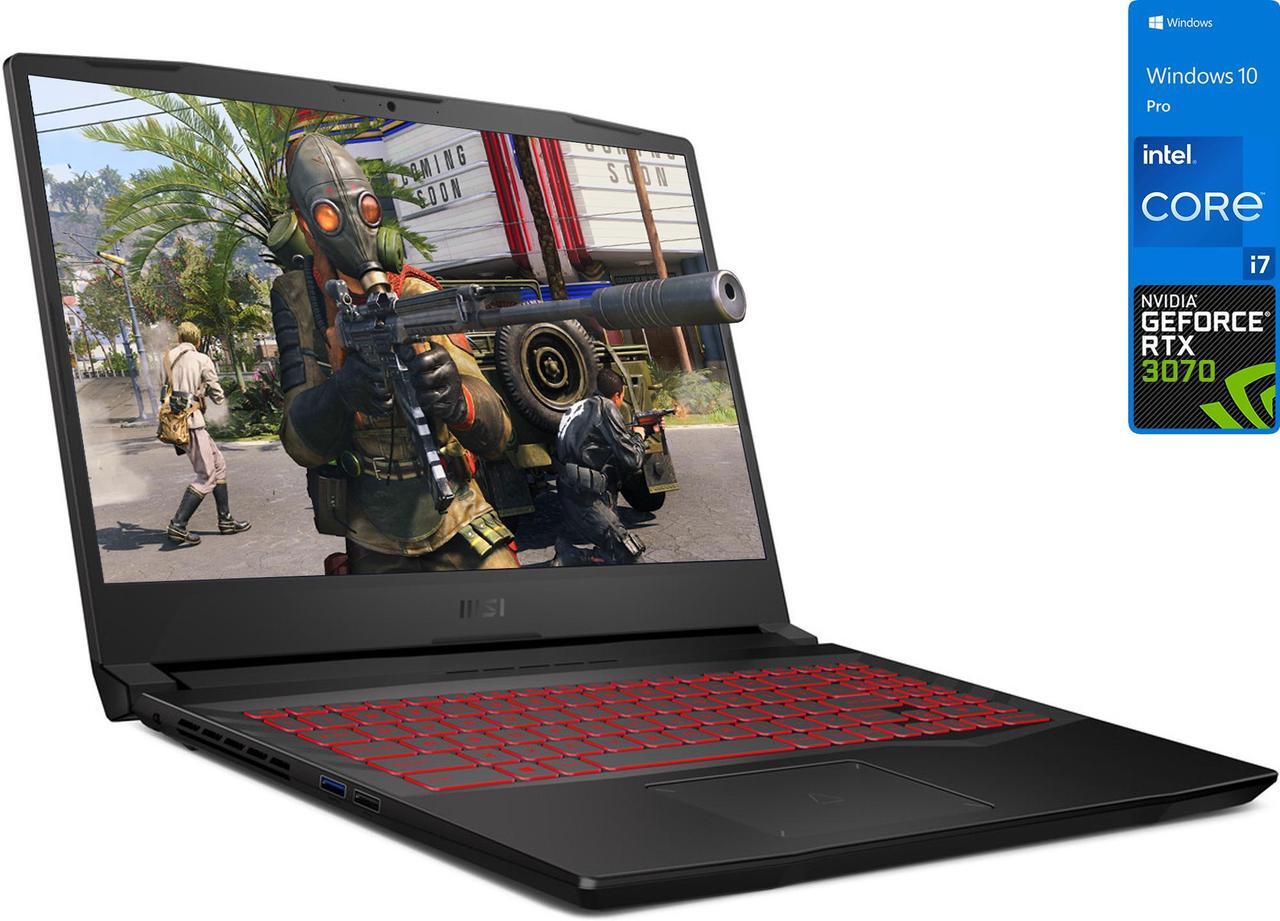 Main image of MSI Pulse GL66 Gaming Laptop, 15.6" 144Hz FHD Display, Intel Core i7-11800H Upto 4.6GHz, 16GB RAM, 512GB NVMe SSD, NVIDIA GeForce RTX 3070, HDMI, Wi-Fi, Bluetooth, Windows 10 Pro
