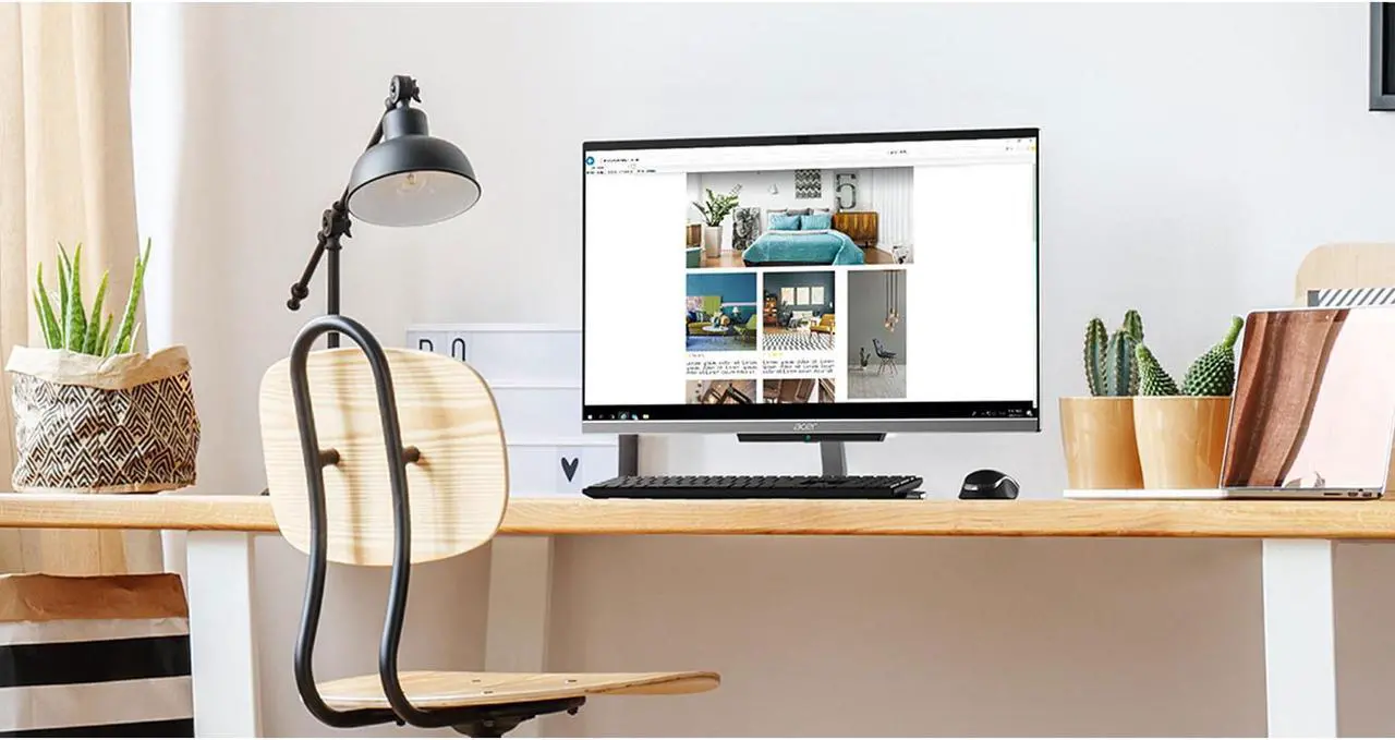Alt view image 7 of 7 - Acer Aspire C24 All-in-One, 23.8" FHD Display, Intel Core i3-1005G1 Upto 3.4GHz, 16GB RAM, 1TB NVMe SSD, HDMI, Wi-Fi, Bluetooth, Windows 10 Pro