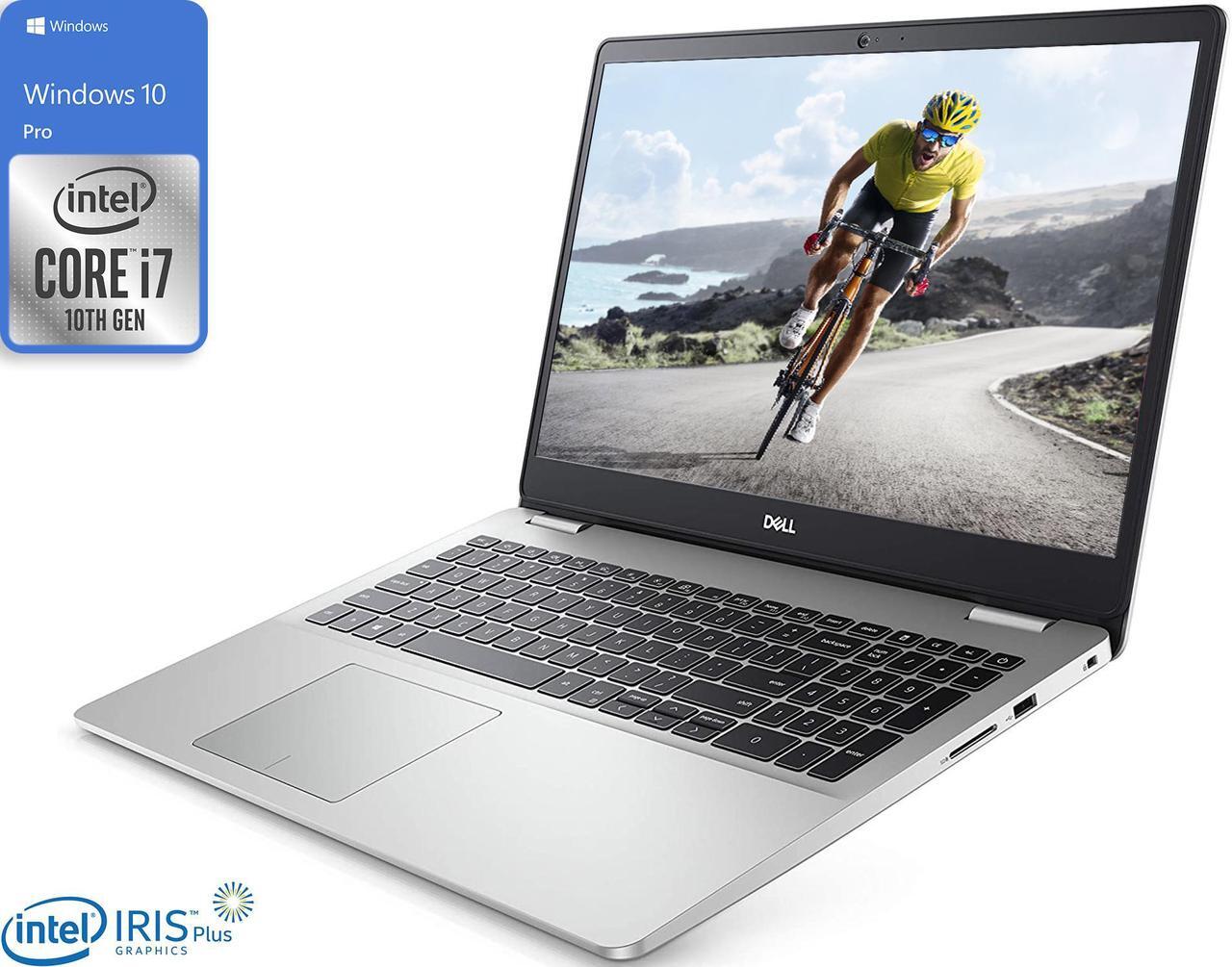 Main image of Dell Inspiron 5593 Notebook, 15.6" IPS FHD Display, Intel Core i7-1065G7 Upto 3.9GHz, 16GB RAM, 512GB NVMe SSD, HDMI, Card Reader, Wi-Fi, Bluetooth, Windows 10 Pro