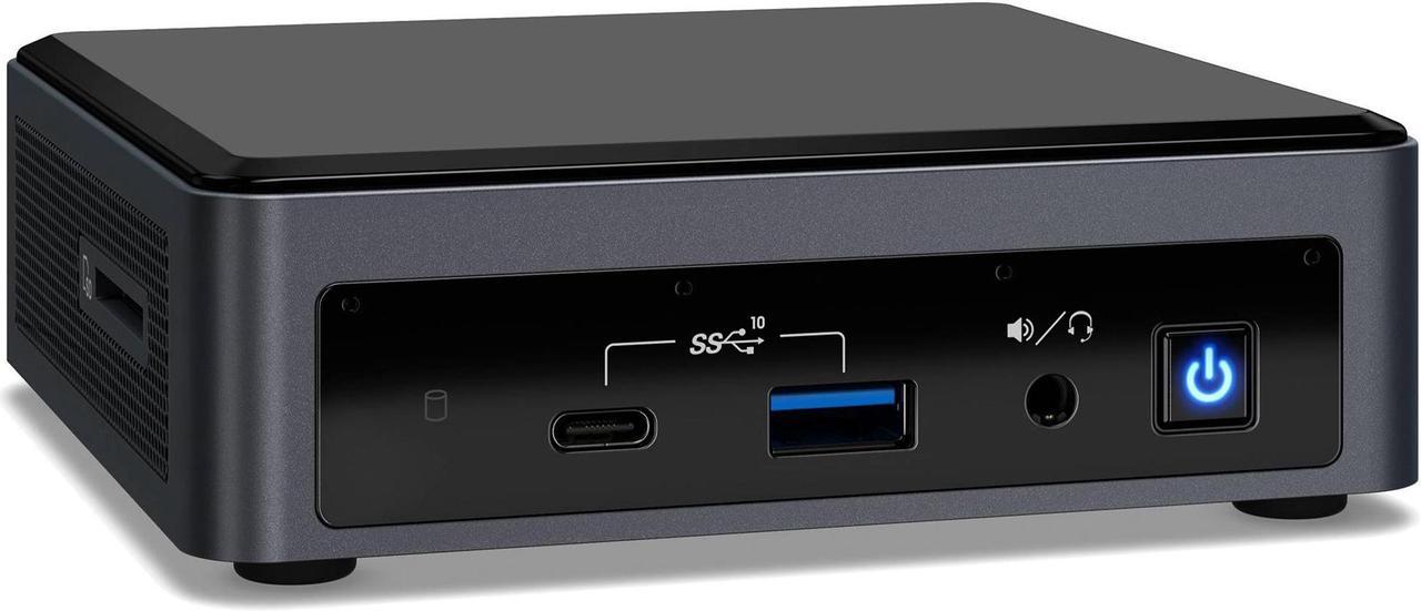 Alt view image 4 of 7 - Intel NUC10i7FNK Mini PC, Intel Core i7-10710U Upto 4.7GHz, 32GB RAM, 1TB NVMe SSD, HDMI, Thunderbolt, Card Reader, Wi-Fi, Bluetooth, Windows 10 Pro
