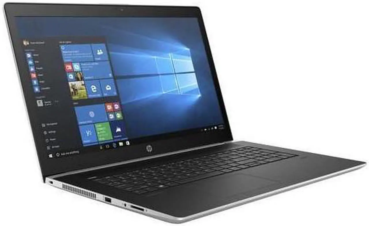 Main image of HP ProBook 470 G5 17.3 HD Notebook 8th Gen Intel Quad-Core i7-8550U Upto 4.0GHz 16GB DDR4 1TB HDD NVIDIA GeForce 930MX Card Reader Webcam Wifi Bluetooth VGA HDMI Windows 10 Pro 64Bit