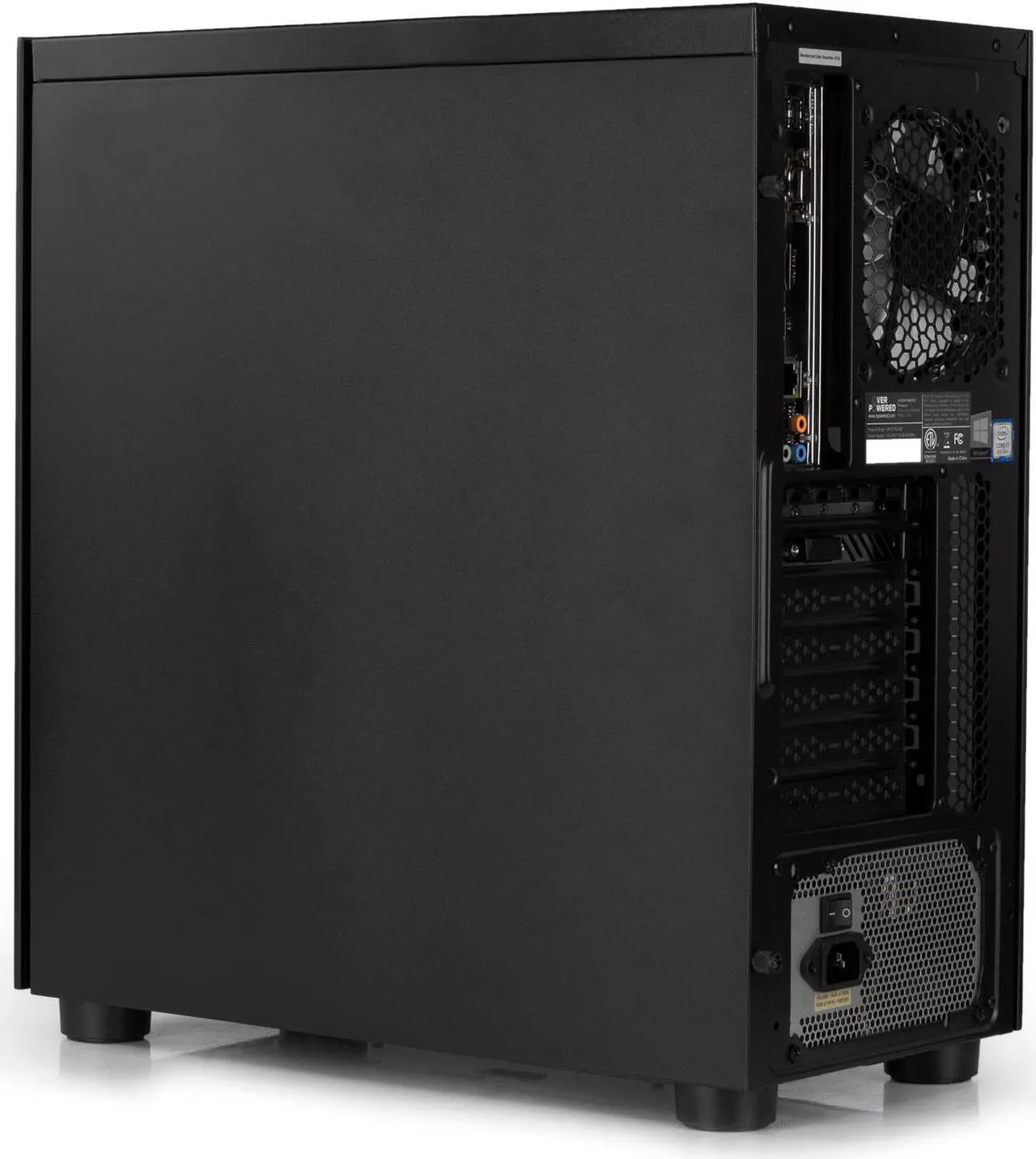 Alt view image 5 of 7 - Overpowered Gaming DTW2 Desktop, Intel Core i7-8700 Upto 4.6GHz, 32GB RAM, 1TB NVMe SSD + 1TB HDD, NVIDIA GeForce GTX 1080, HDMI, DisplayPort, DVI, Wi-Fi, Bluetooth, Windows 10 Pro
