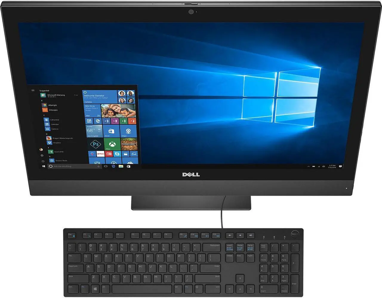 Alt view image 4 of 5 - Dell OptiPlex 7450 All-in-One Desktop PC, 23.8" FHD Display, Intel Core i7-7700 Upto 4.2GHz, 16GB RAM, 512GB SSD + 1TB HDD, Windows 10 Pro