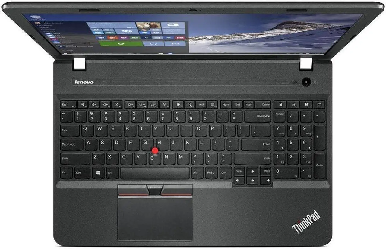 Alt view image 4 of 7 - Lenovo ThinkPad E560 Gaming Laptop, 15.6" HD Display, Intel Core i7-6500U Upto 3.1GHz, 16GB RAM, 512GB SSD, AMD Radeon R7 M370, Windows 10 Pro
